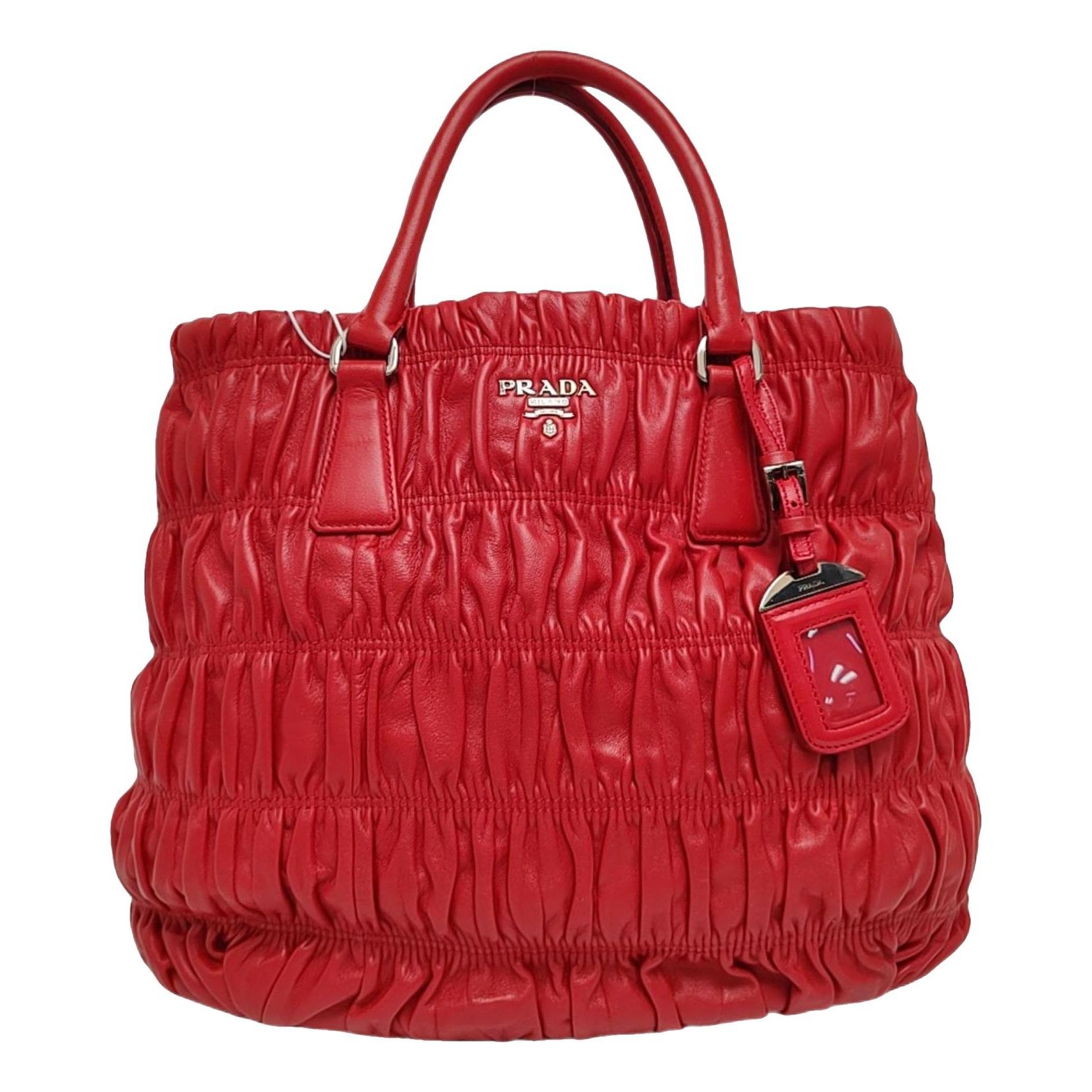 Leather tote