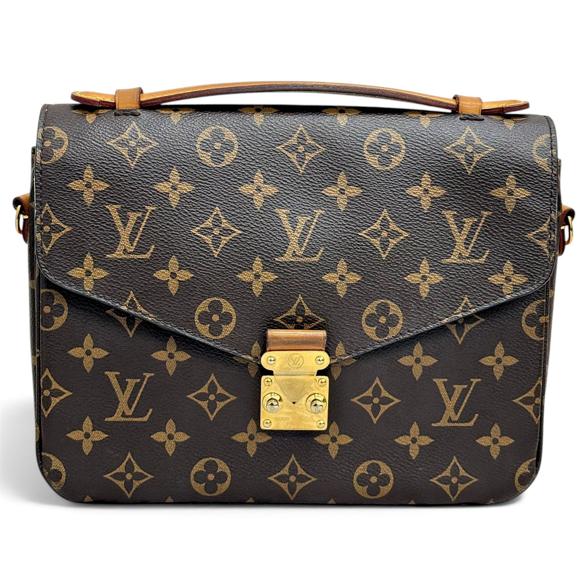 Metis leather handbag