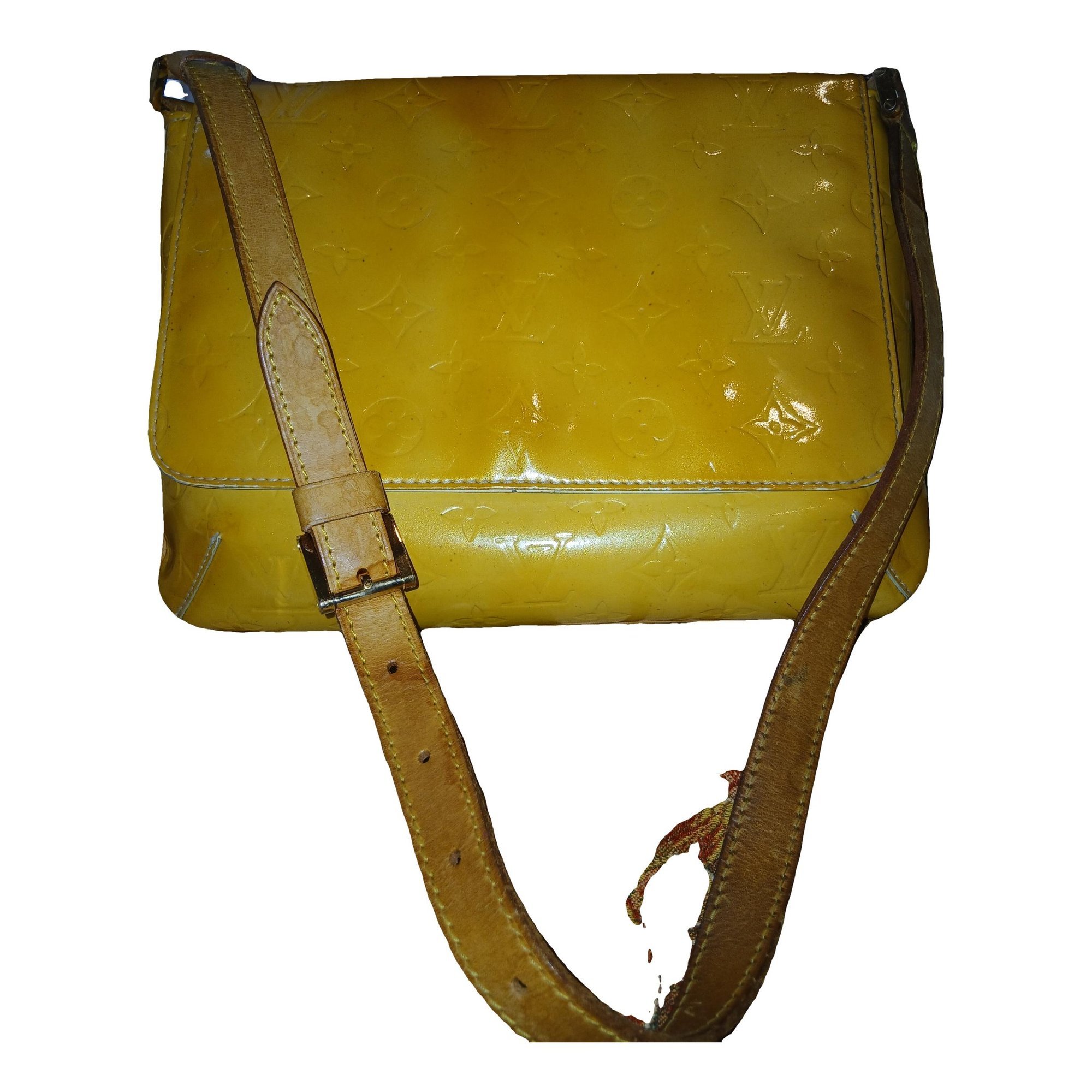 Thompson patent leather handbag