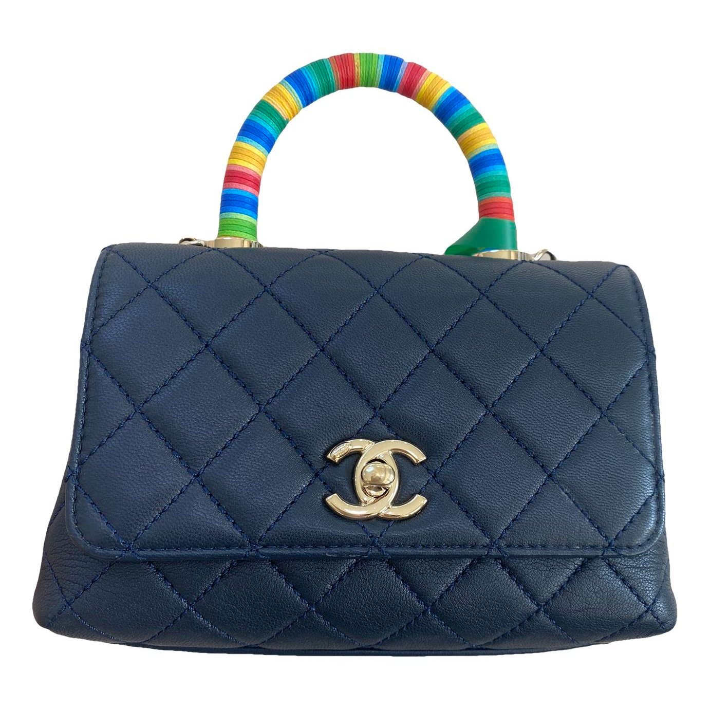 Coco Handle leather handbag