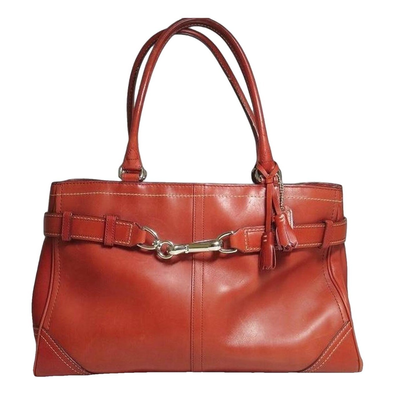 Leather handbag