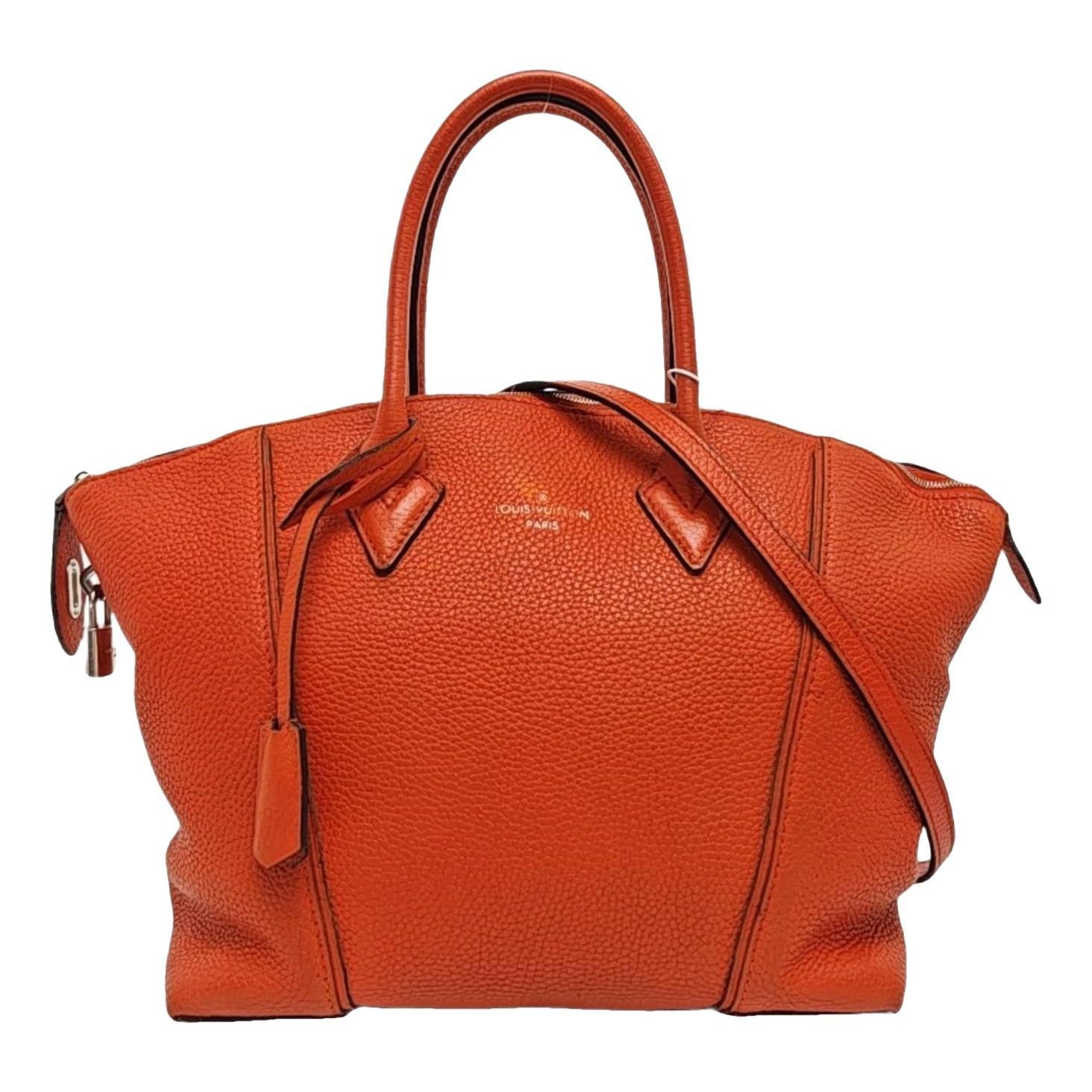 Lockit leather handbag