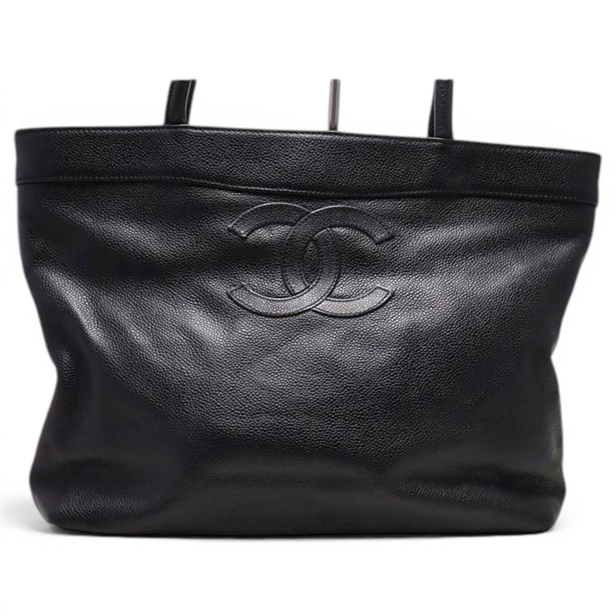 Leather tote