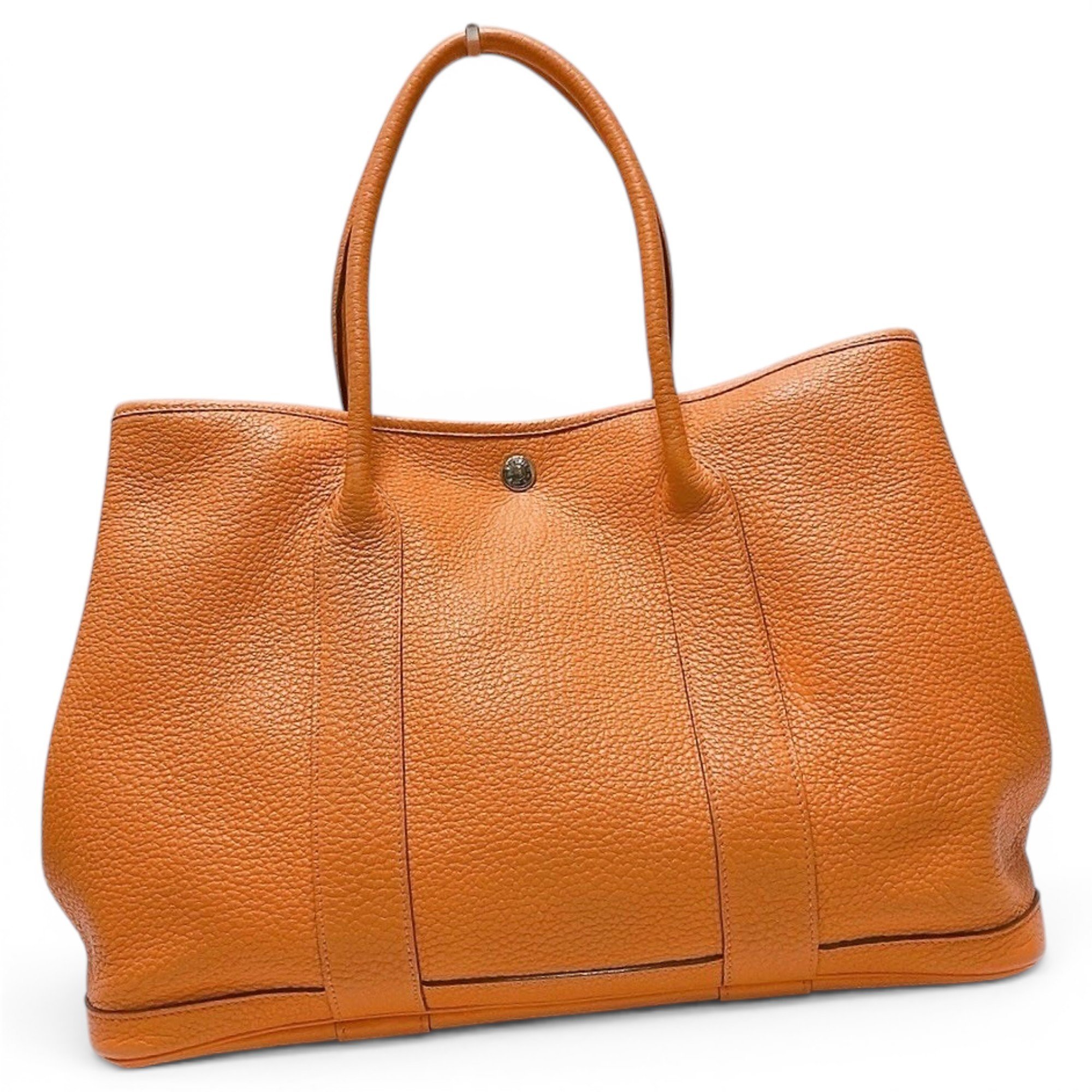 Garden Party leather handbag