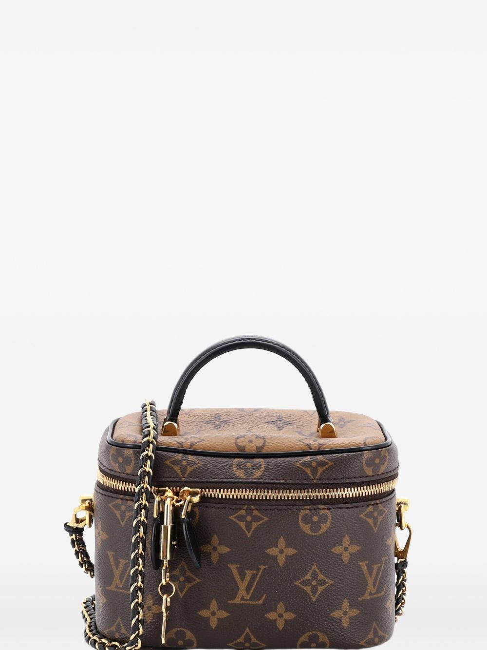 Vanity Handbag Reverse Monogram Canvas PM satchel