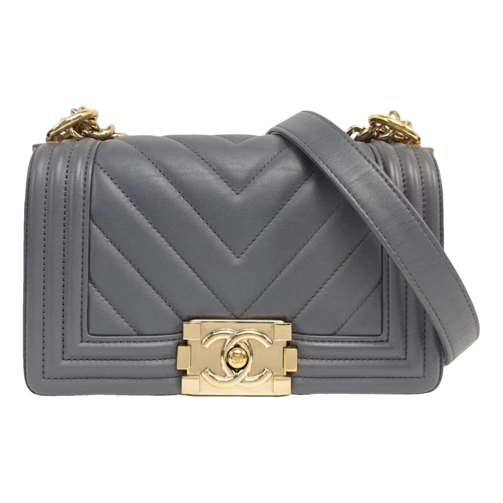 Boy leather crossbody bag