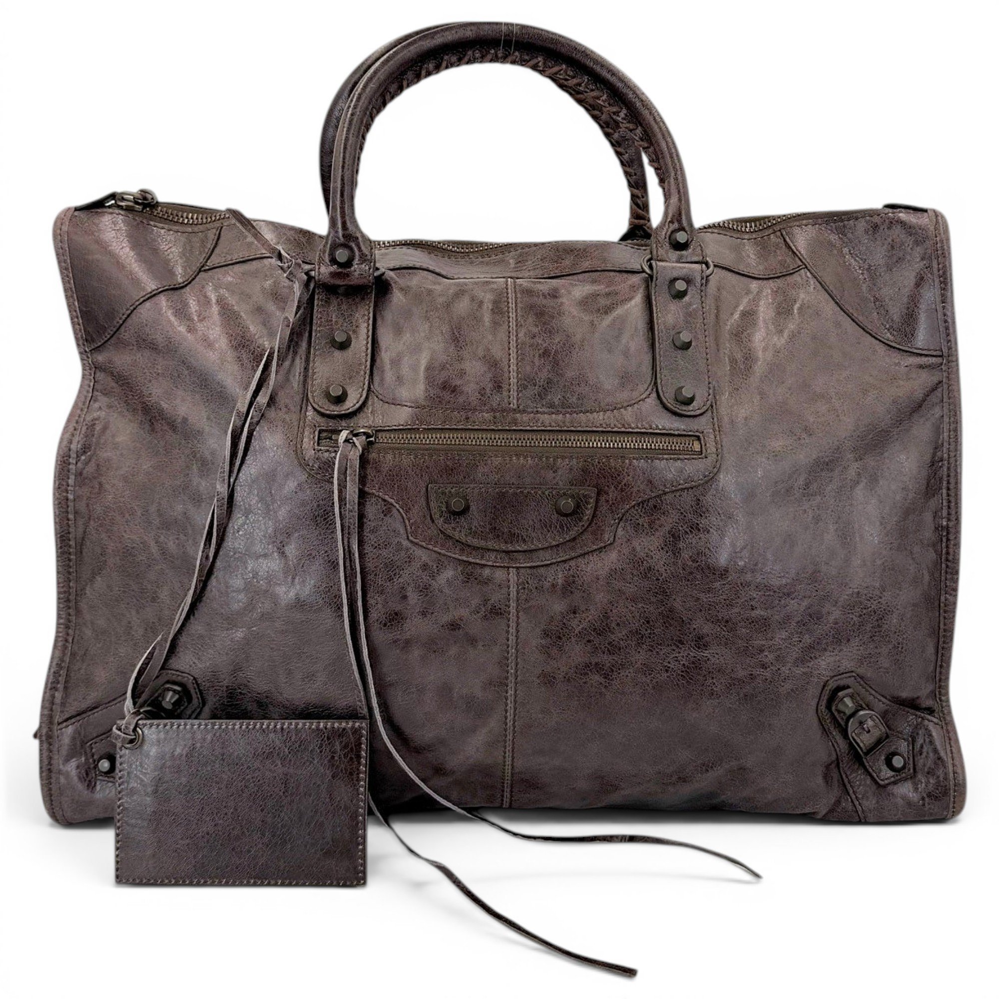 Neo Classic leather handbag