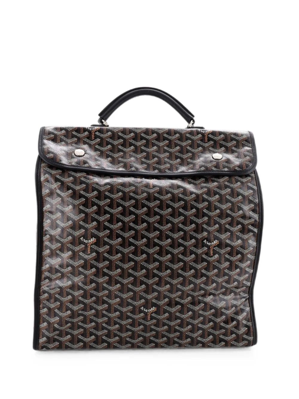 Saint Leger Briefcase Coated Canvas backpack