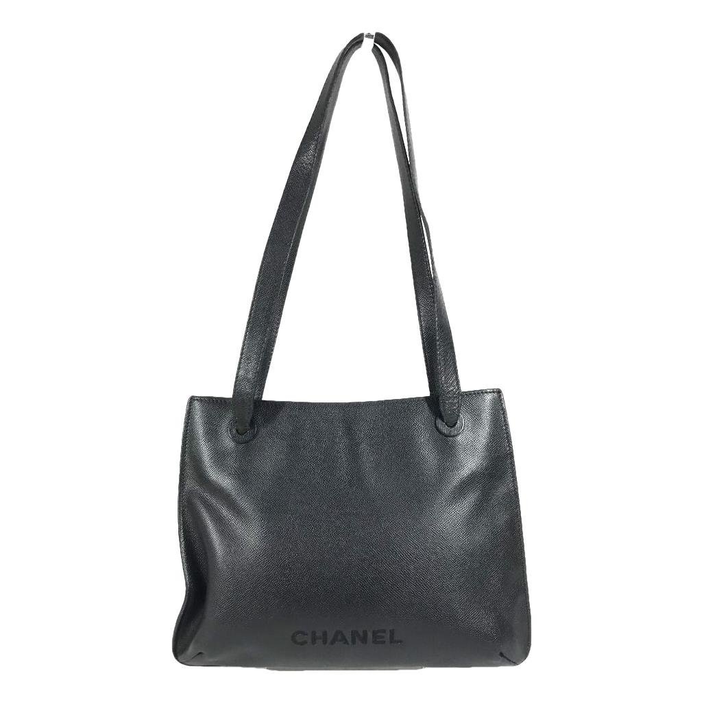 Leather tote