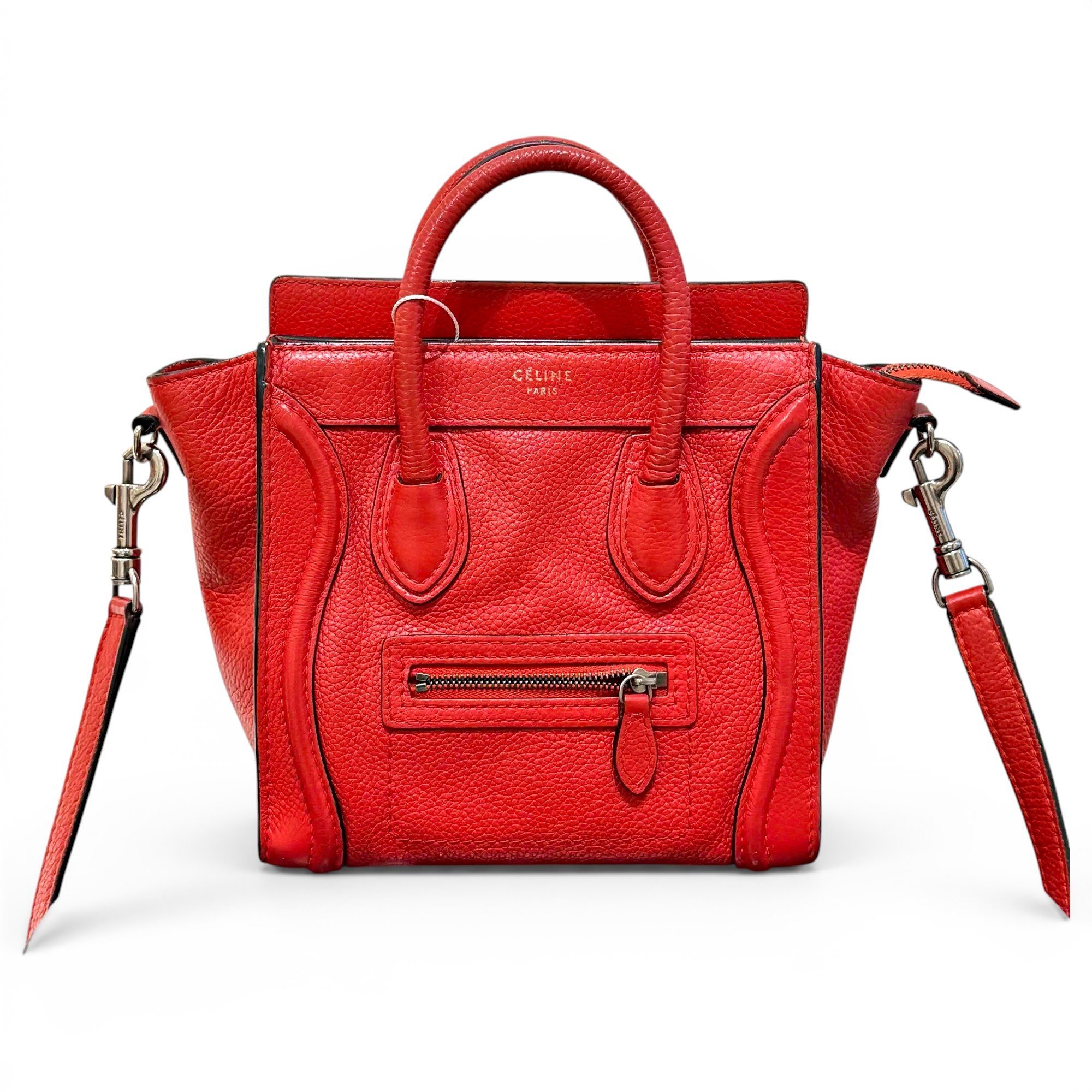Nano Luggage leather handbag
