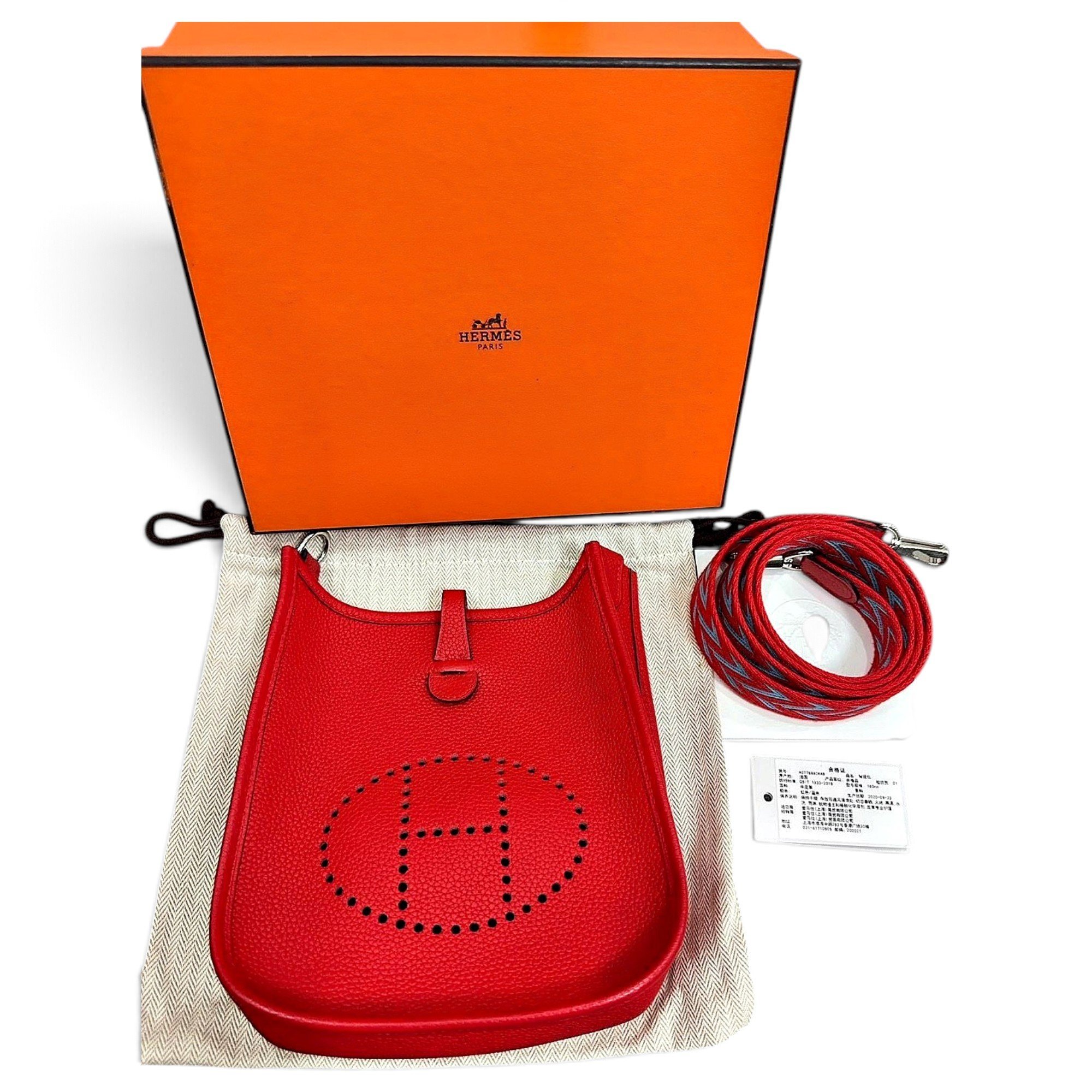 Evelyne leather crossbody bag