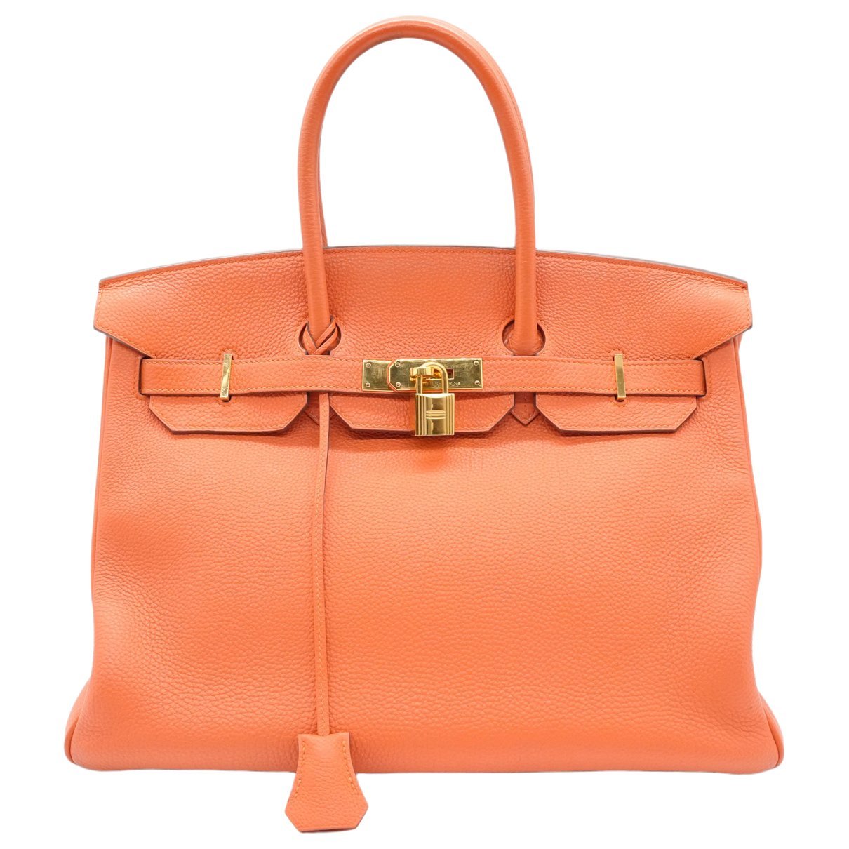 Birkin 35 leather handbag