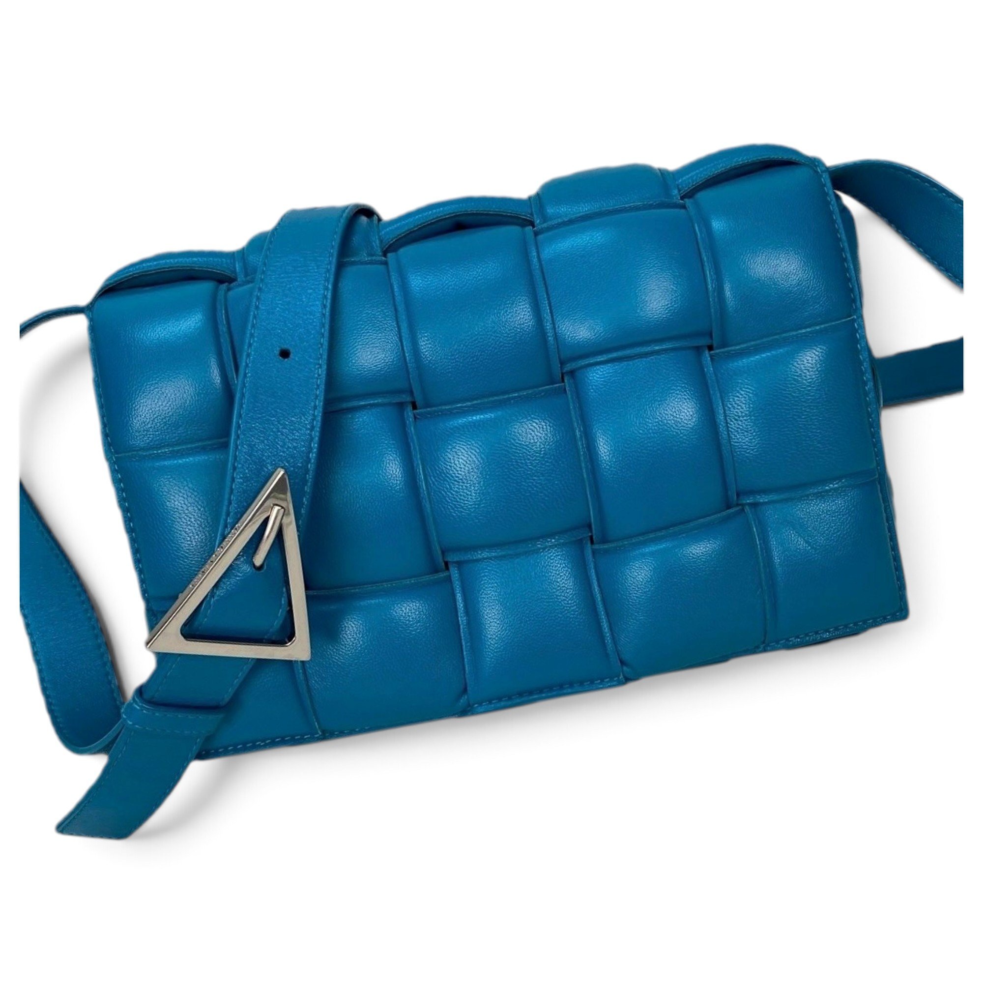 Cassette Padded leather handbag