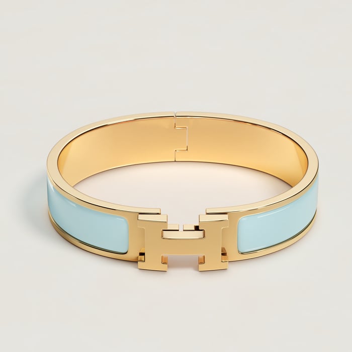 Bleu Polaire Clic H Bracelet