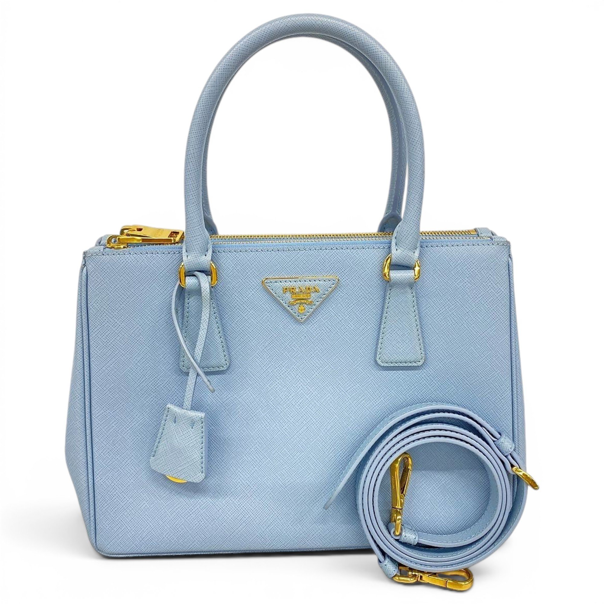 Galleria leather handbag