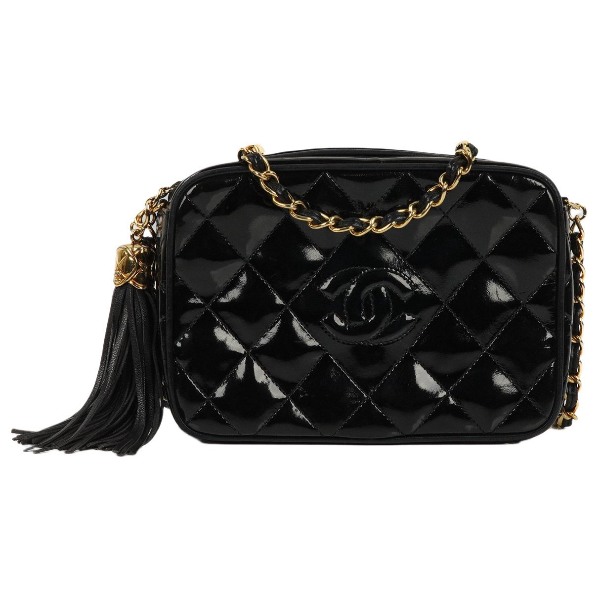 Timeless/Classique patent leather handbag