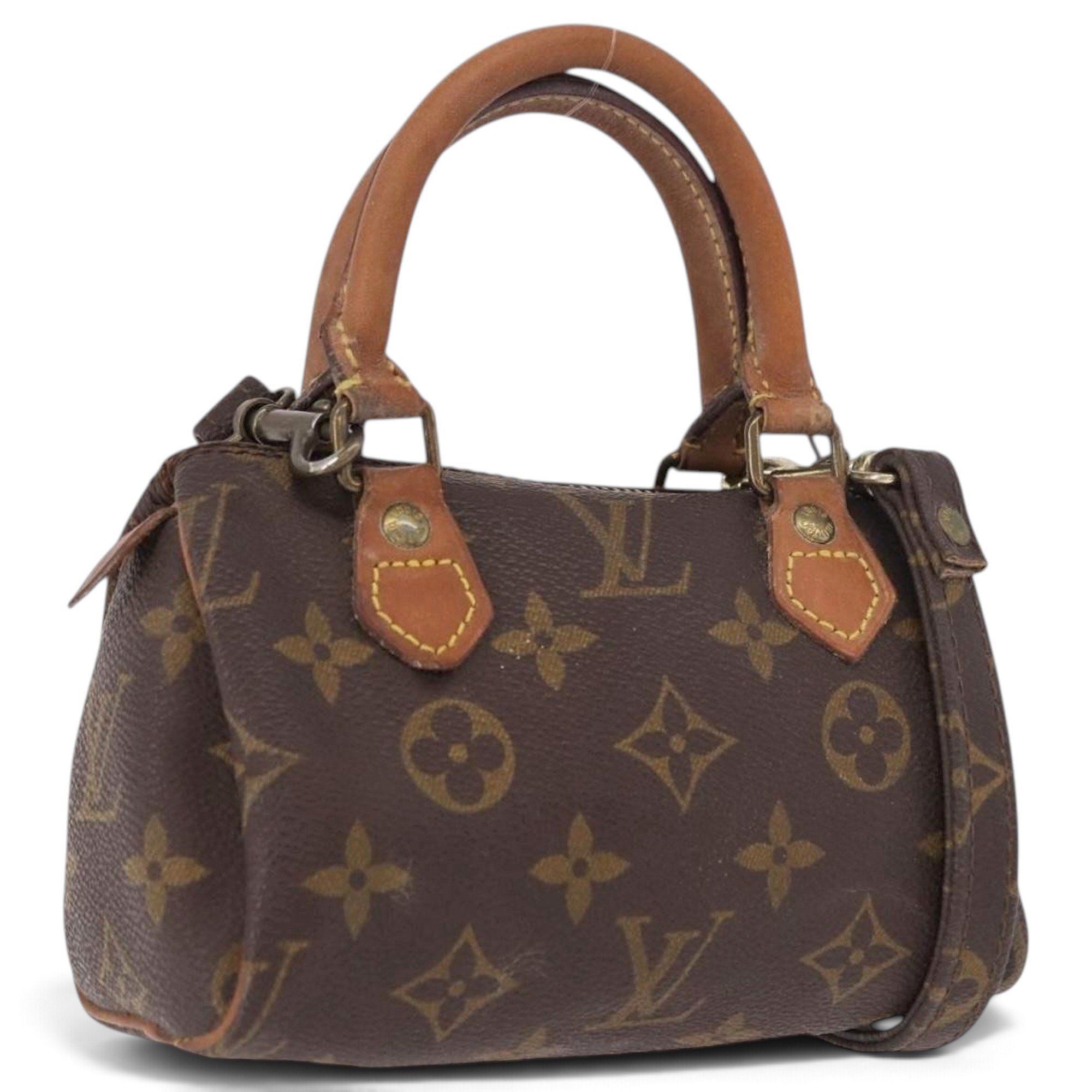 Speedy leather mini bag