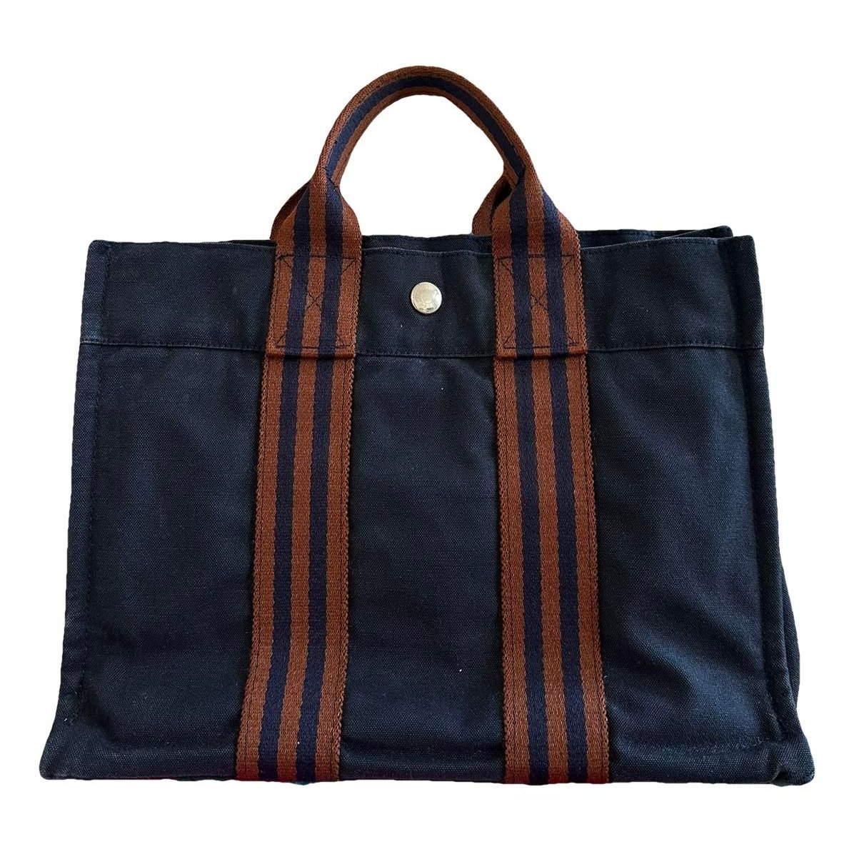 Hermes Toto Handbag Navy