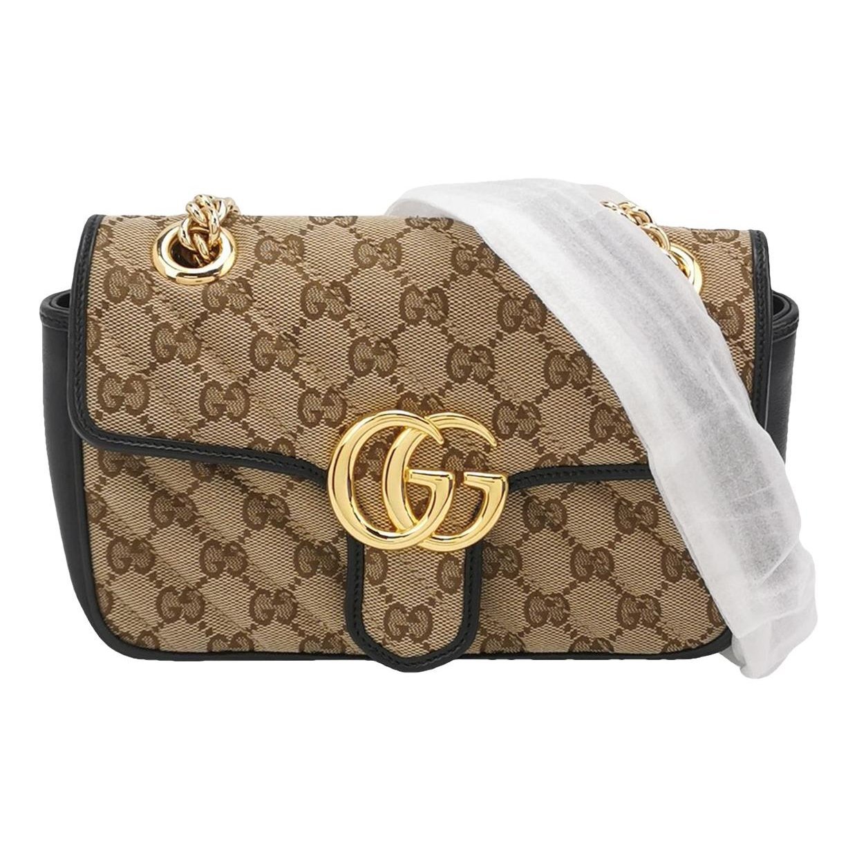 Marmont leather clutch bag