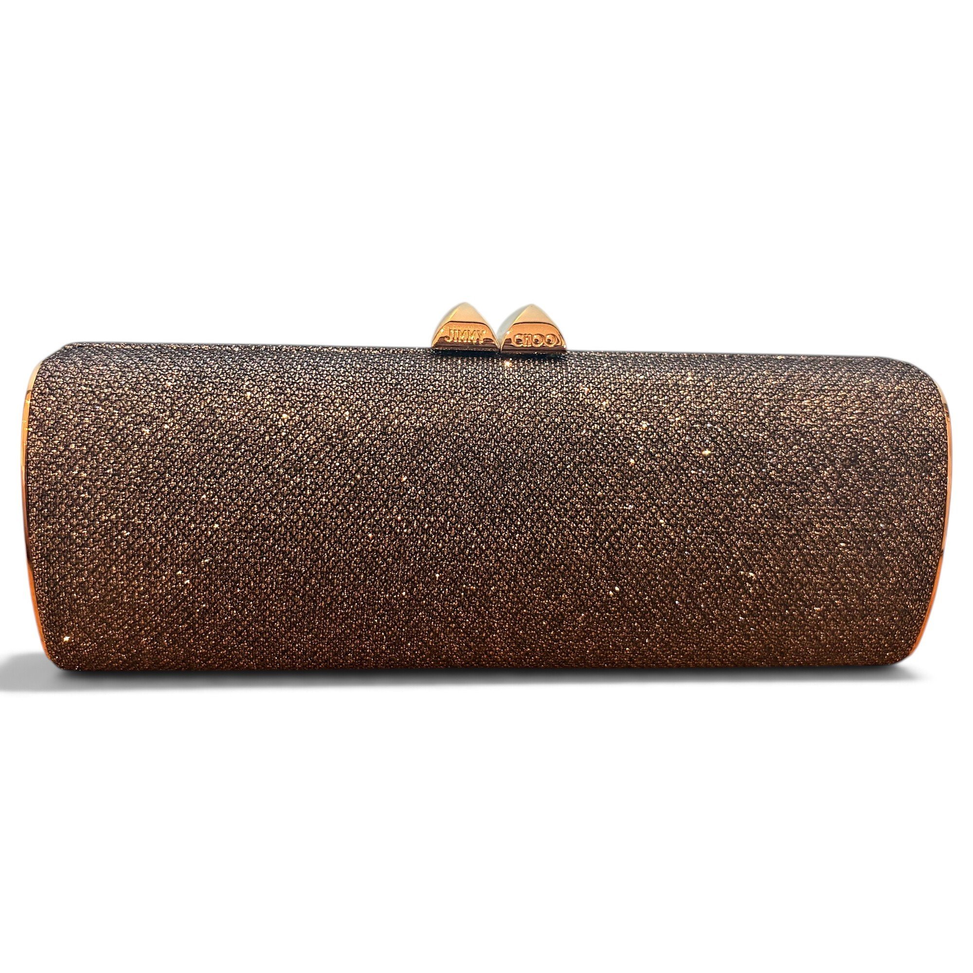 Glitter clutch bag