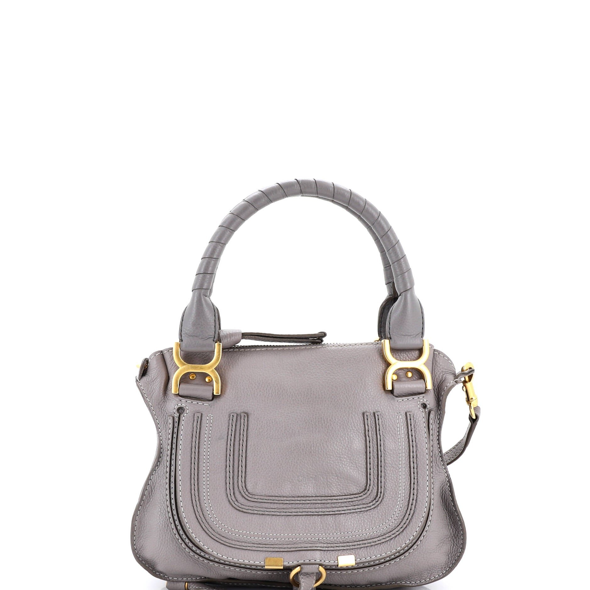 Chloe Marcie Satchel Leather Small