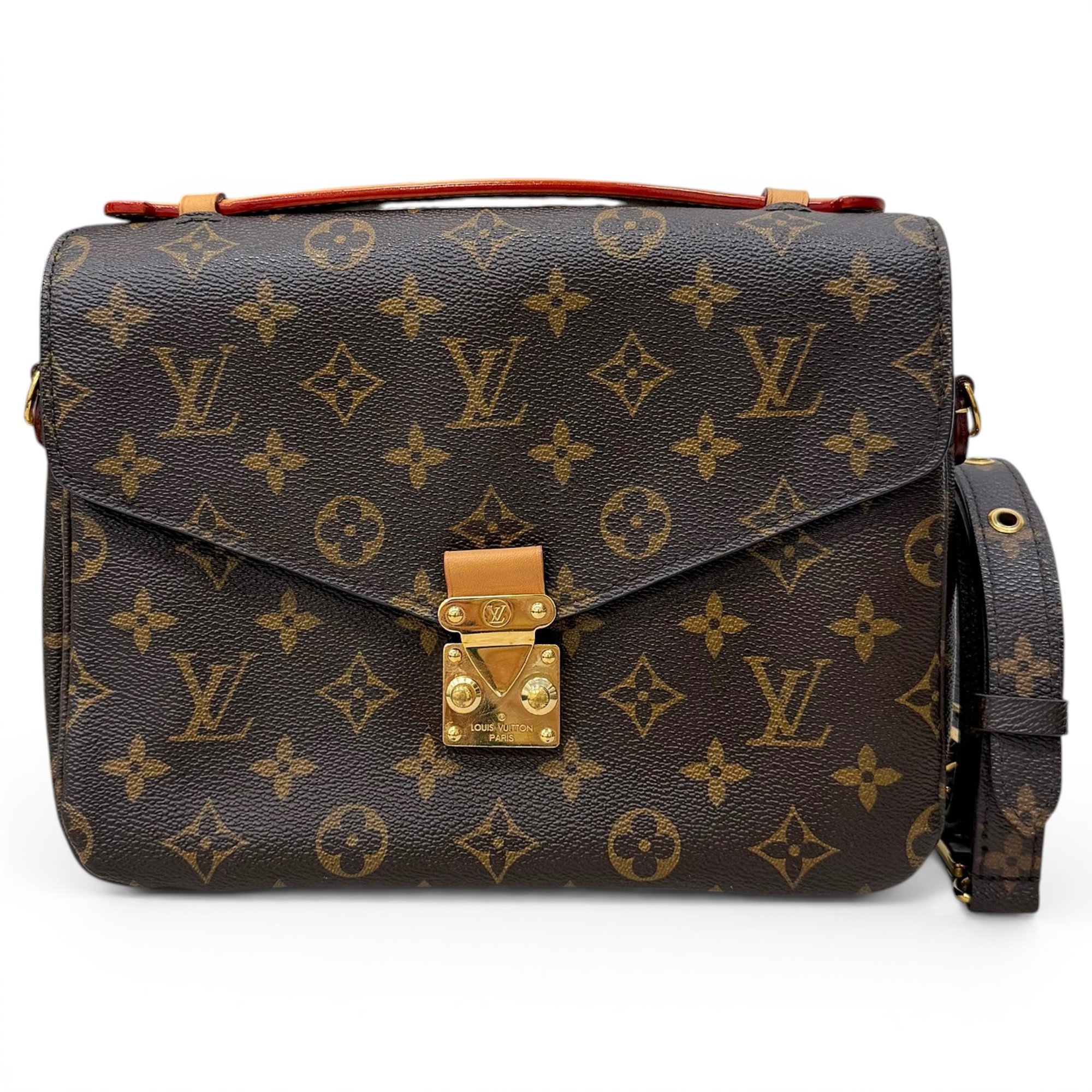 Metis leather handbag