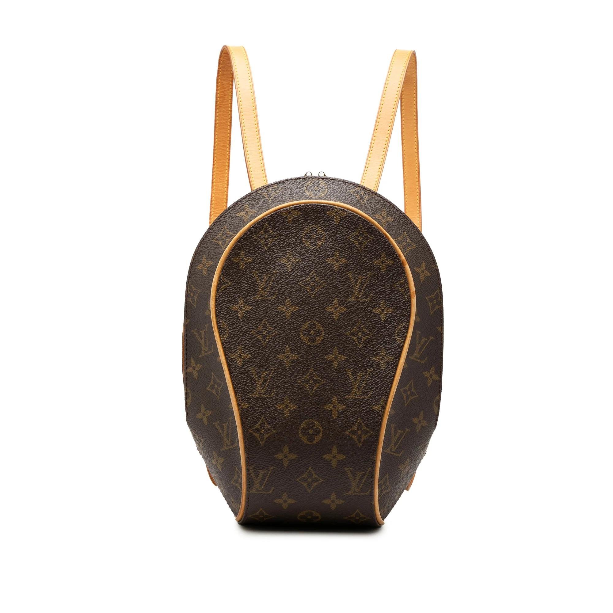 Ellipse leather backpack