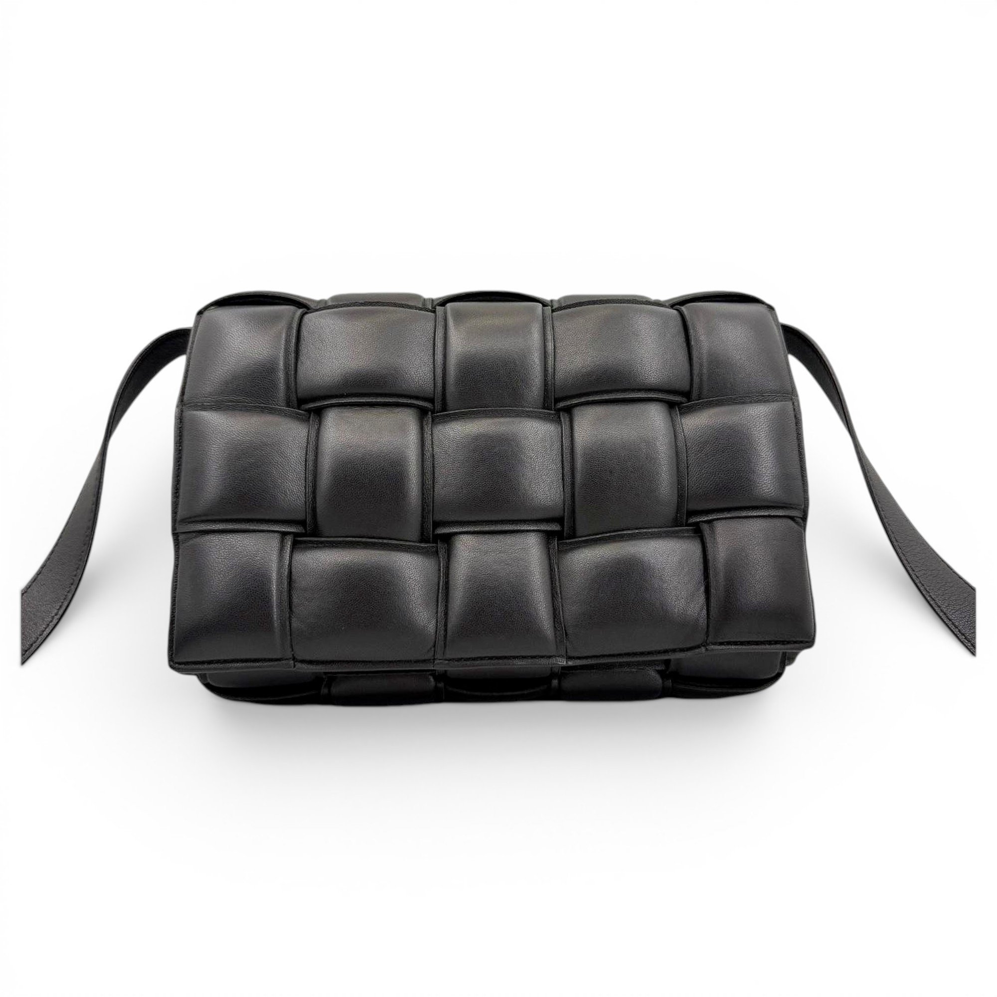 Cassette Padded leather handbag