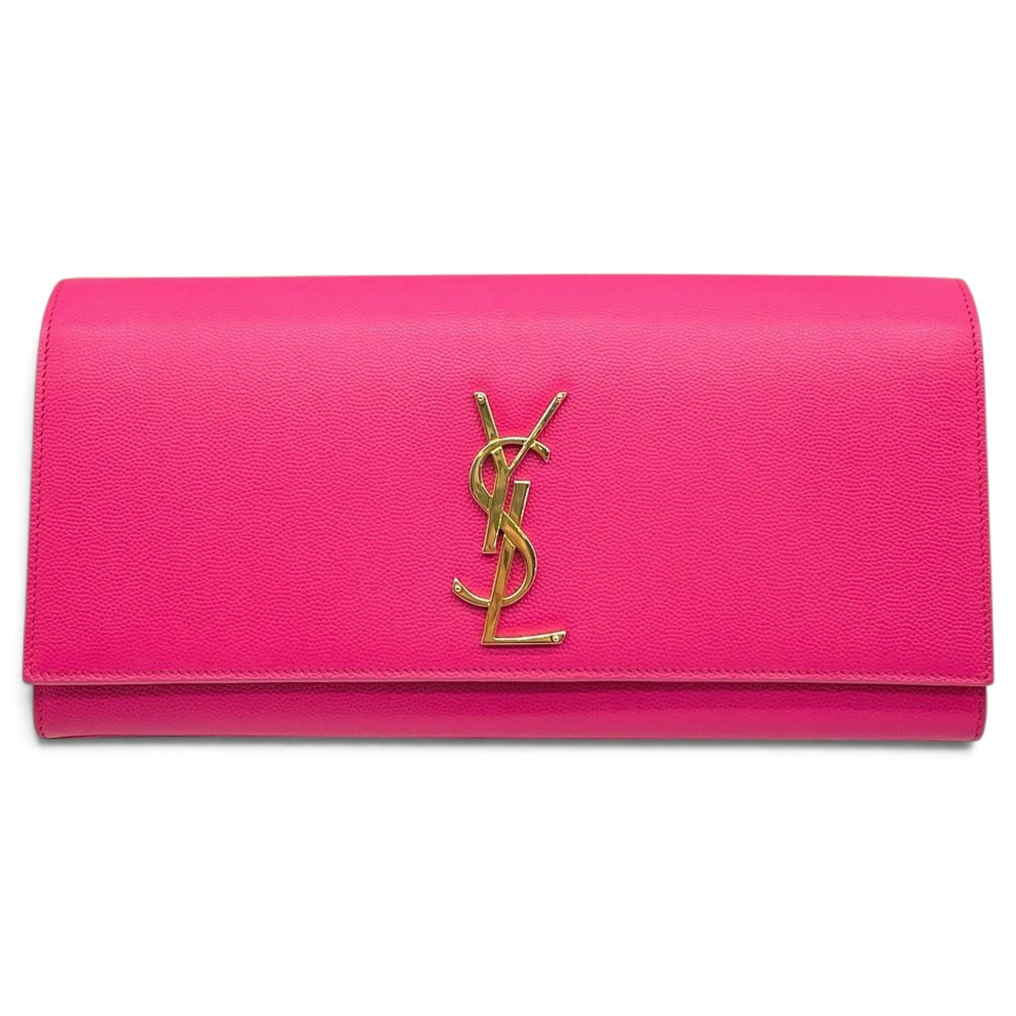 Kate monogramme leather clutch bag
