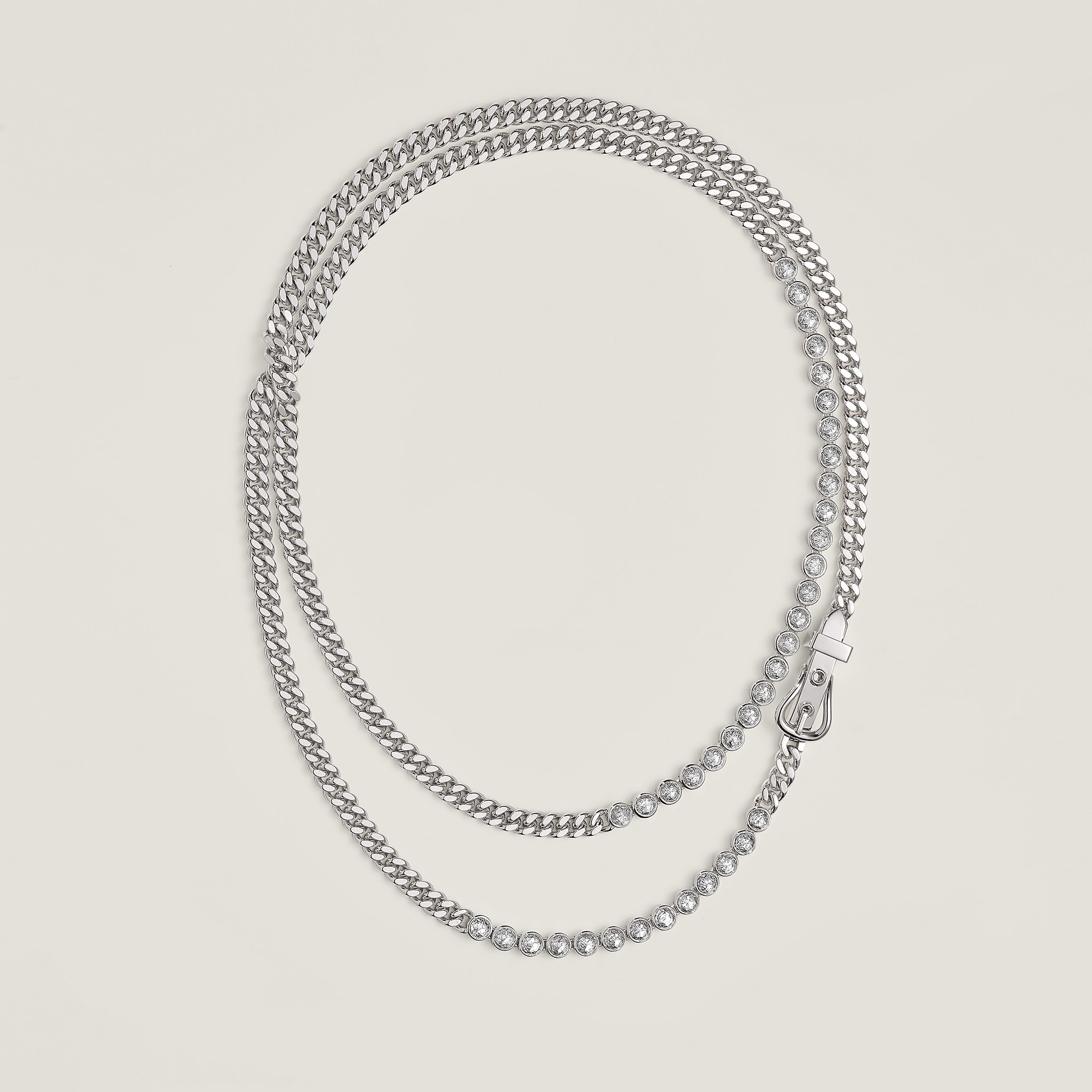 Boucle Sellier "On The Rocks" long necklace
