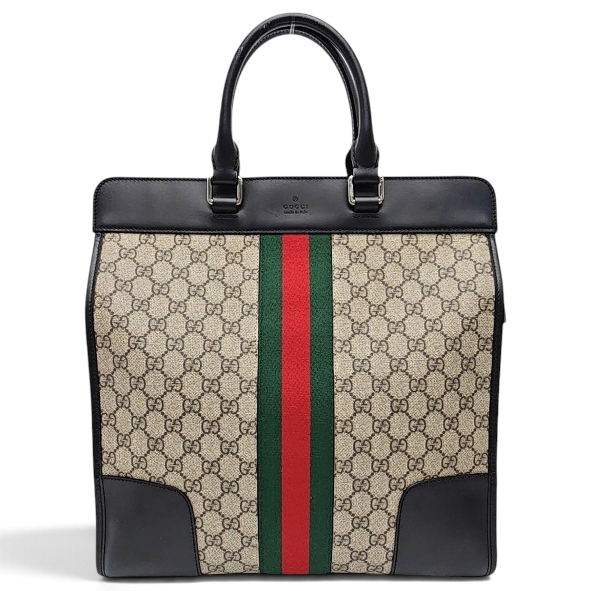 Ophidia leather handbag