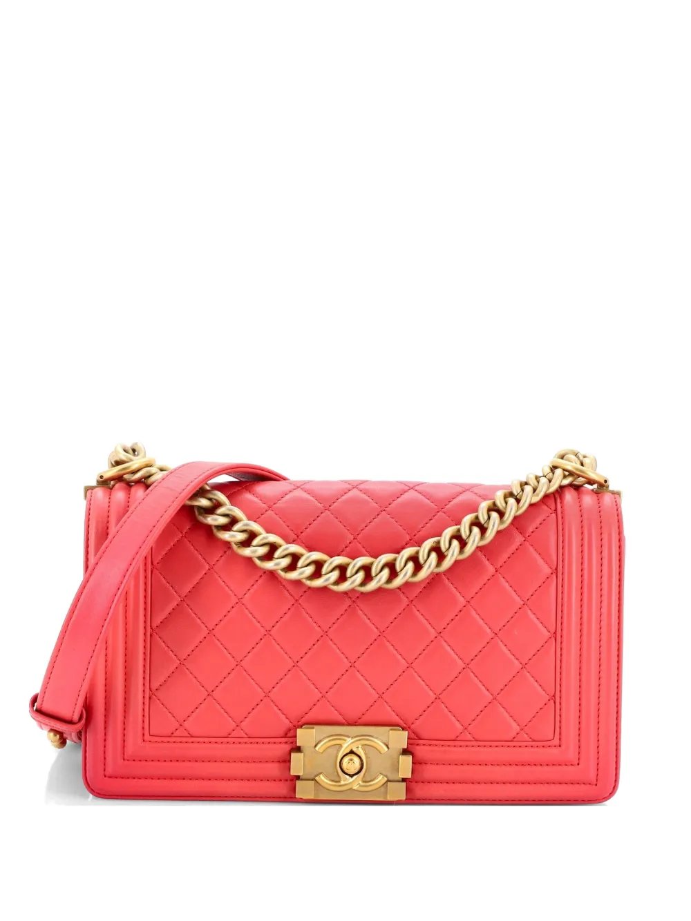 Boy Flap Bag Quilted Lambskin Old Medium shoulder bag