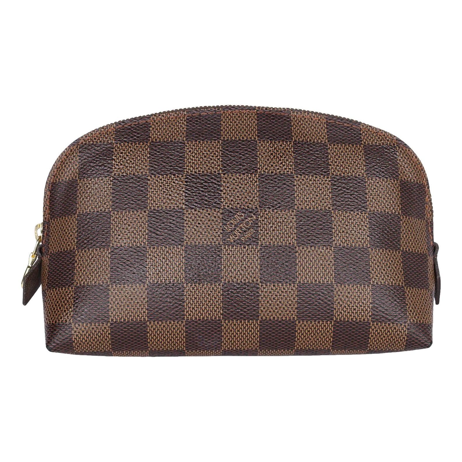 Leather vanity case