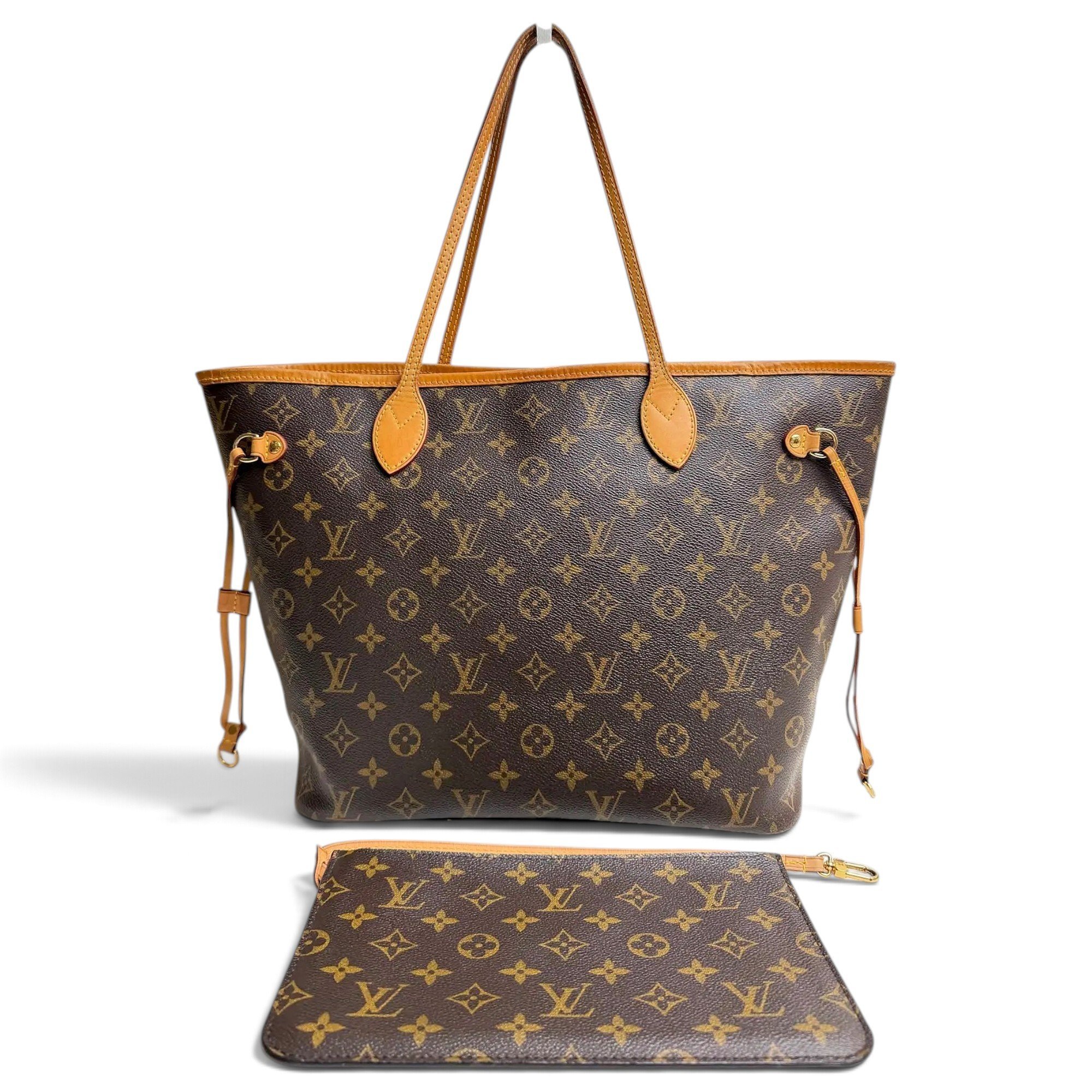 Neverfull leather handbag