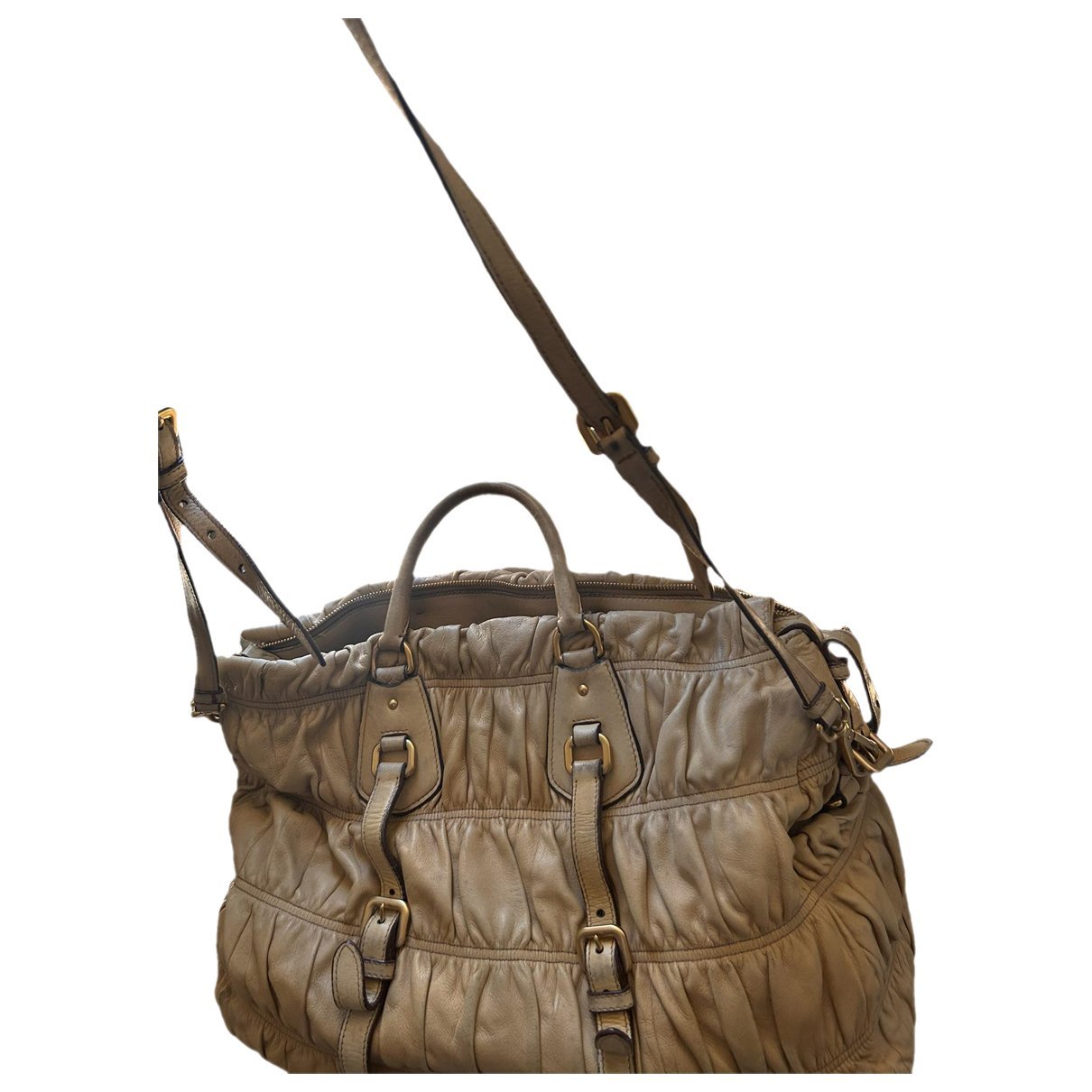 Leather handbag