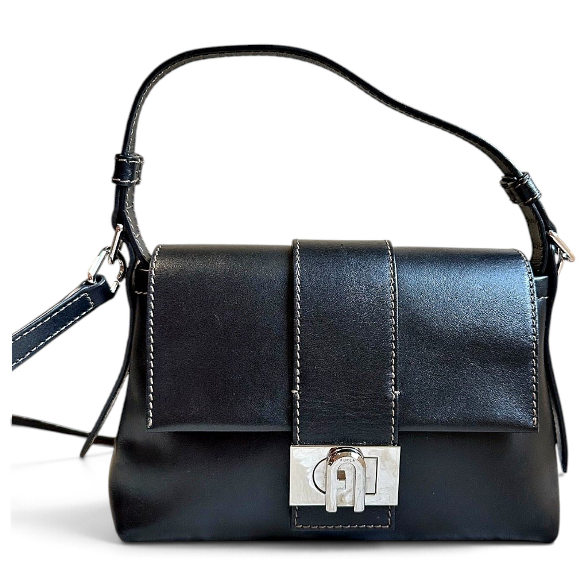 Furla Metropolis leather handbag