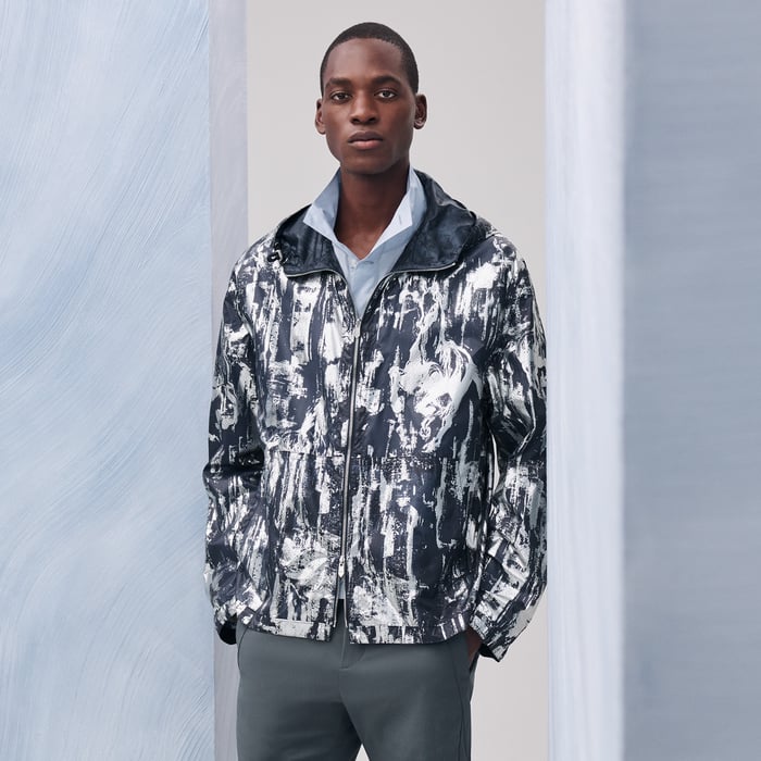 Océan "Cavalcade Siderale" Reversible Hooded Jacket