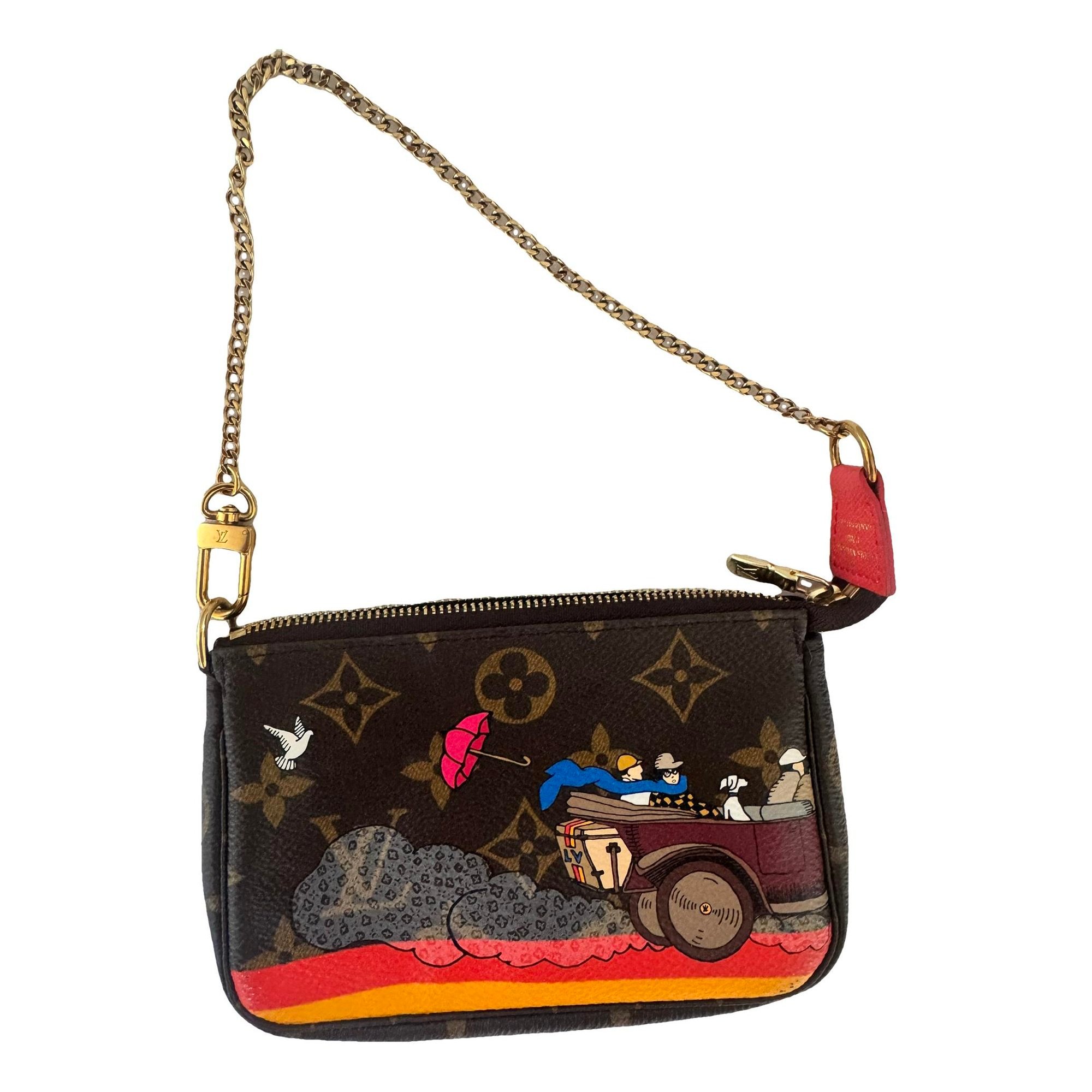 Pochette Accessoire vegan leather handbag