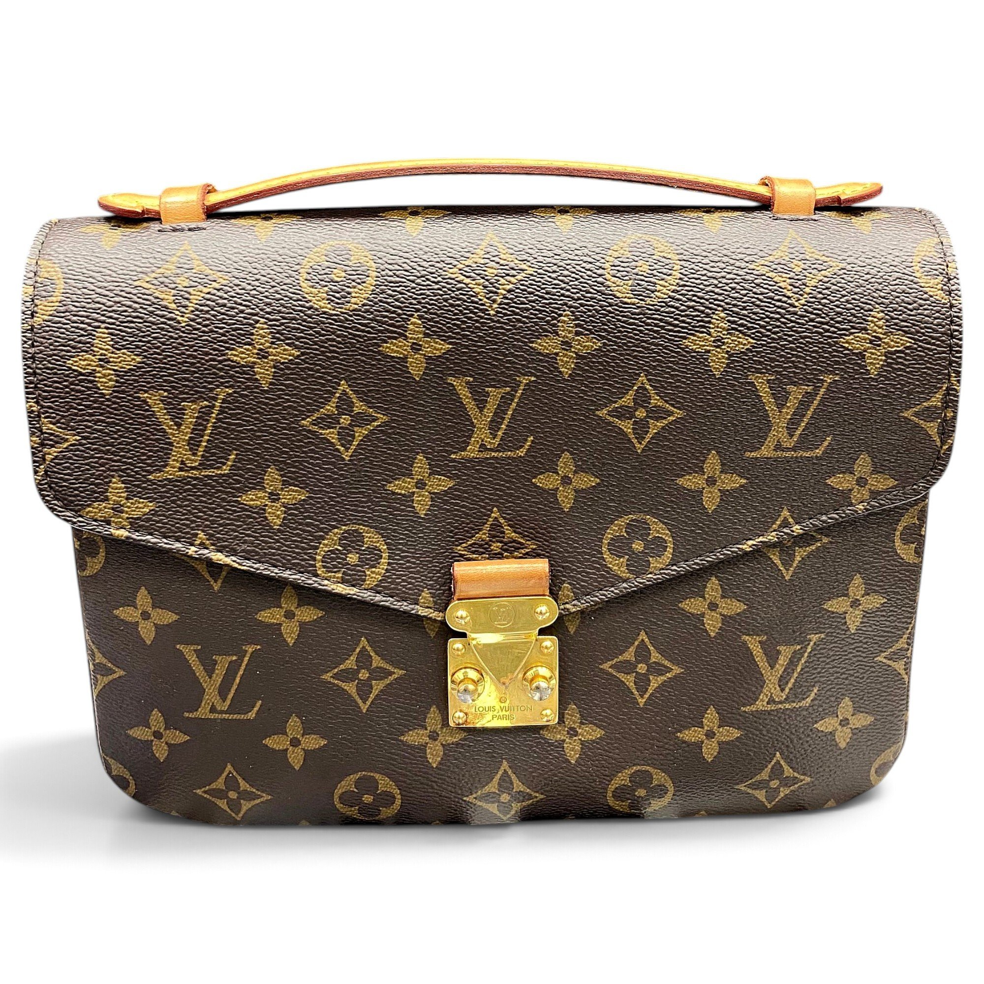 Metis leather handbag