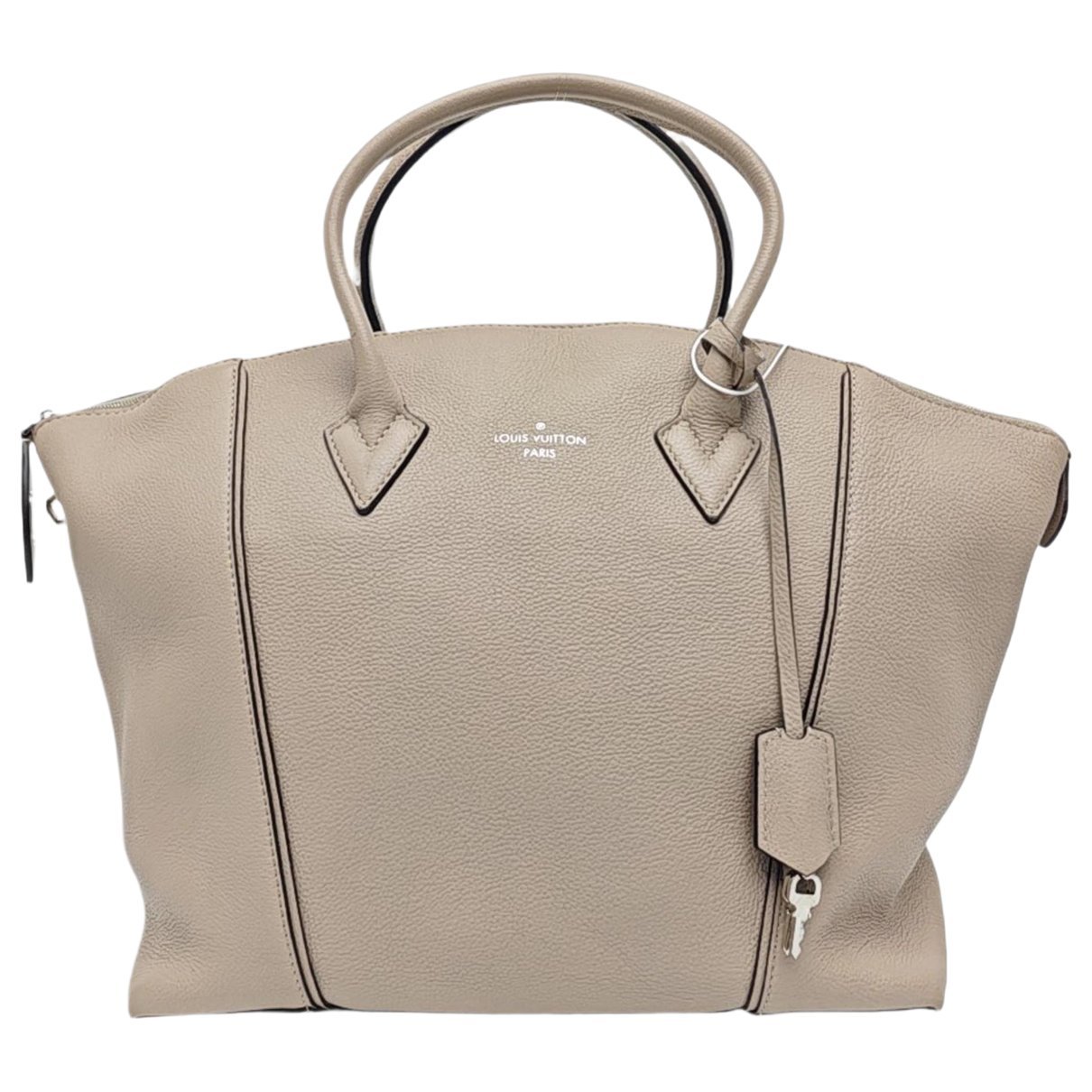 Lockit leather handbag
