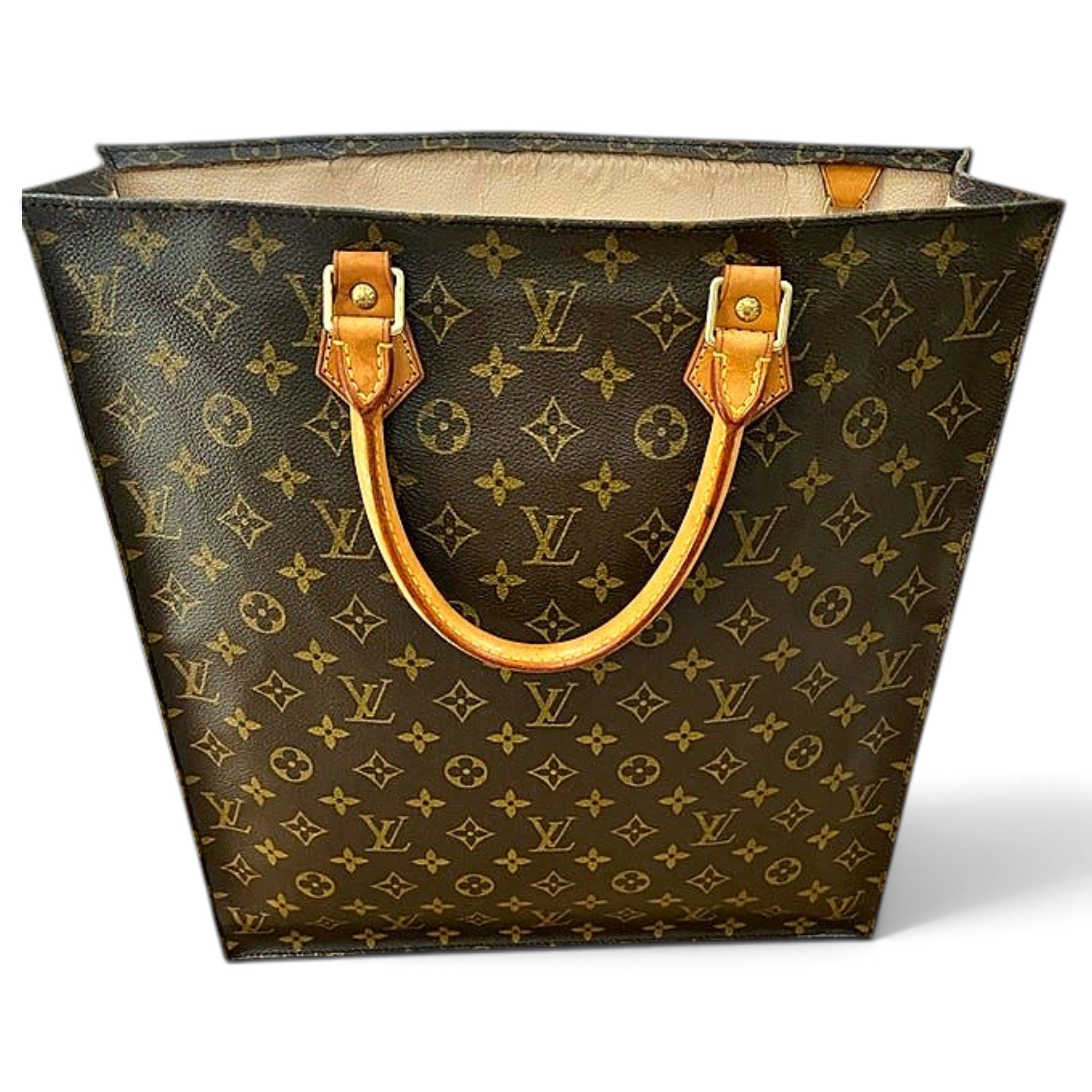 Leather tote
