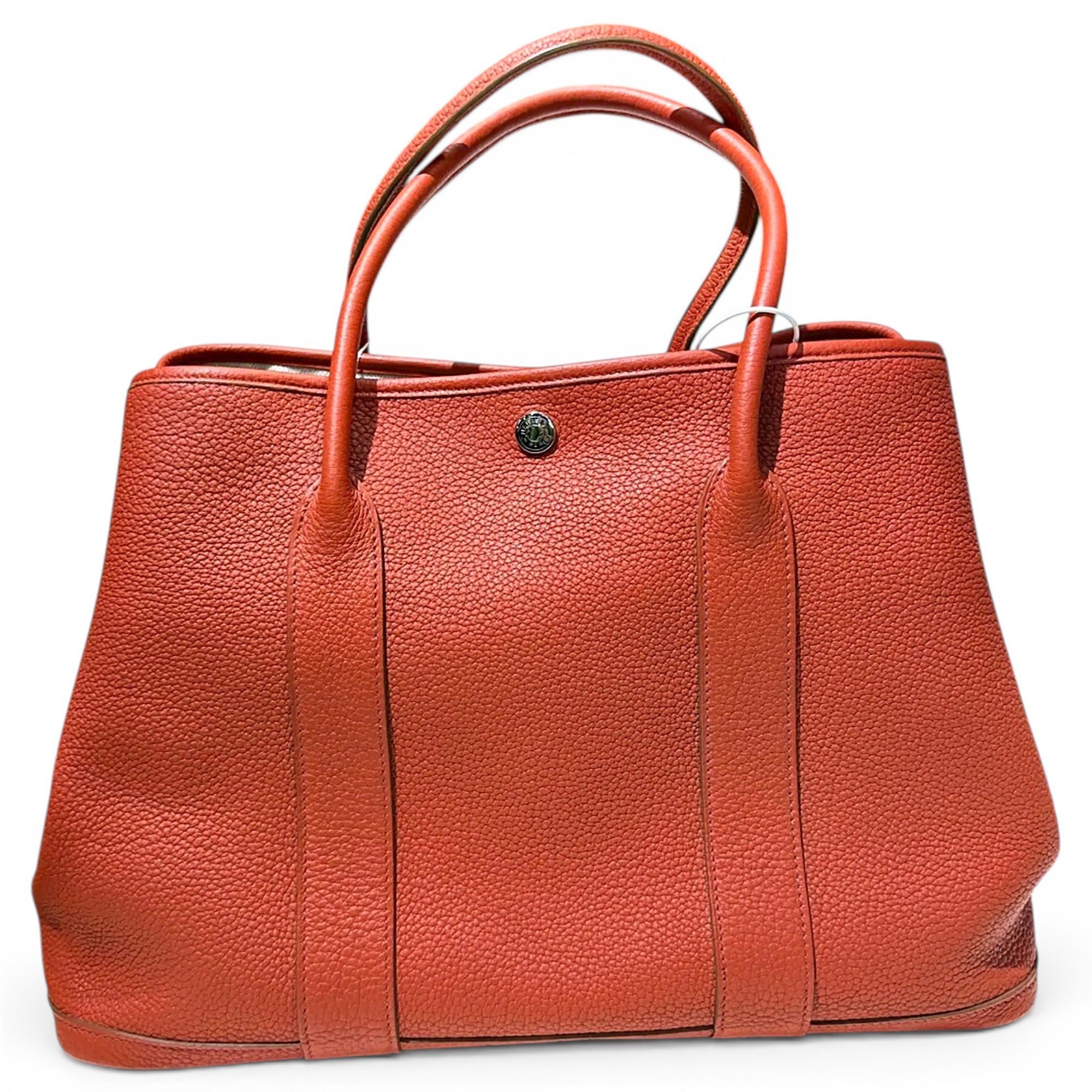 Garden Party leather handbag