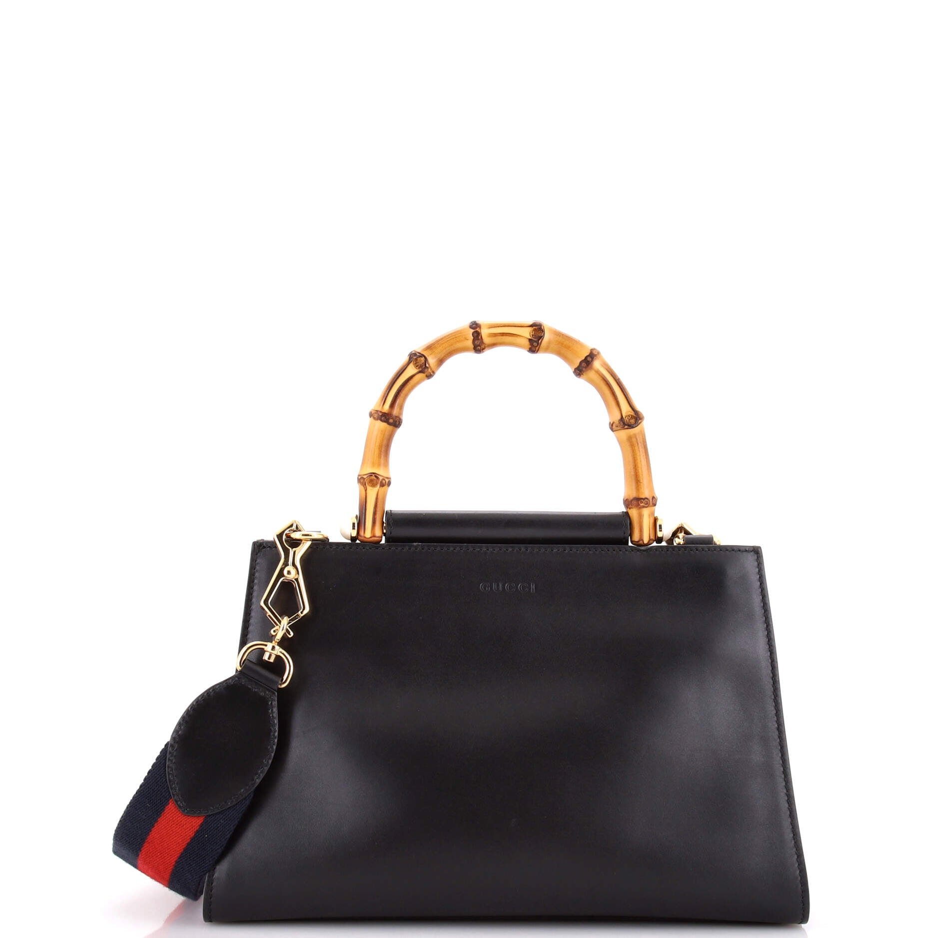 Nymphaea Top Handle Bag Leather Small
