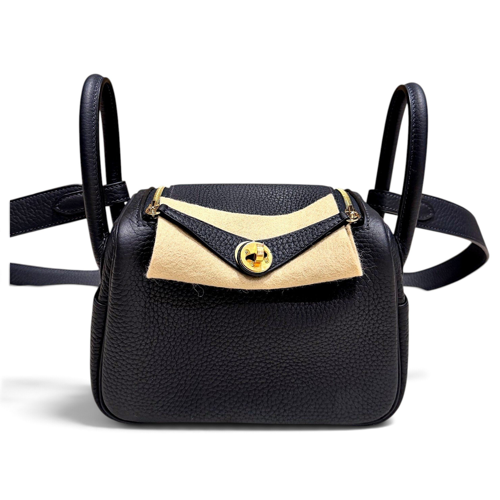 Lindy leather crossbody bag