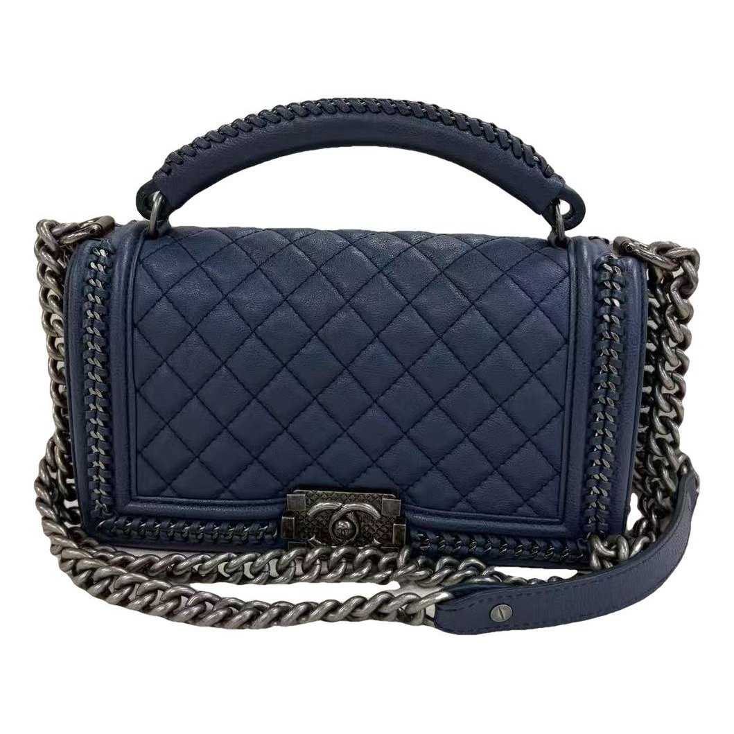 Boy leather handbag