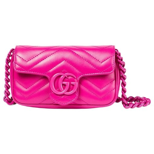 GG Marmont Flap leather crossbody bag