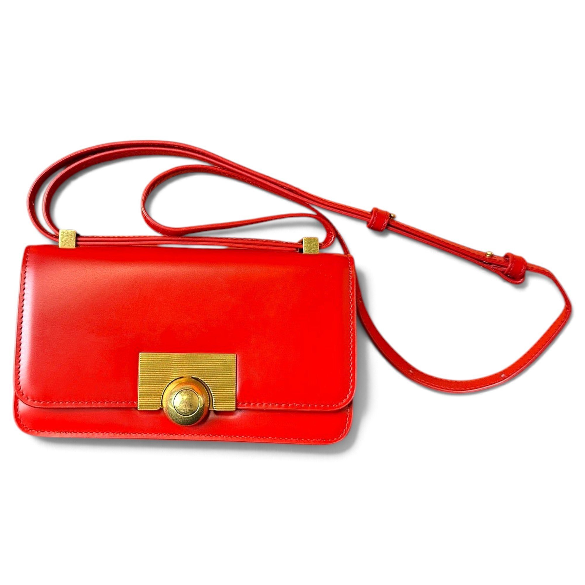 Leather crossbody bag