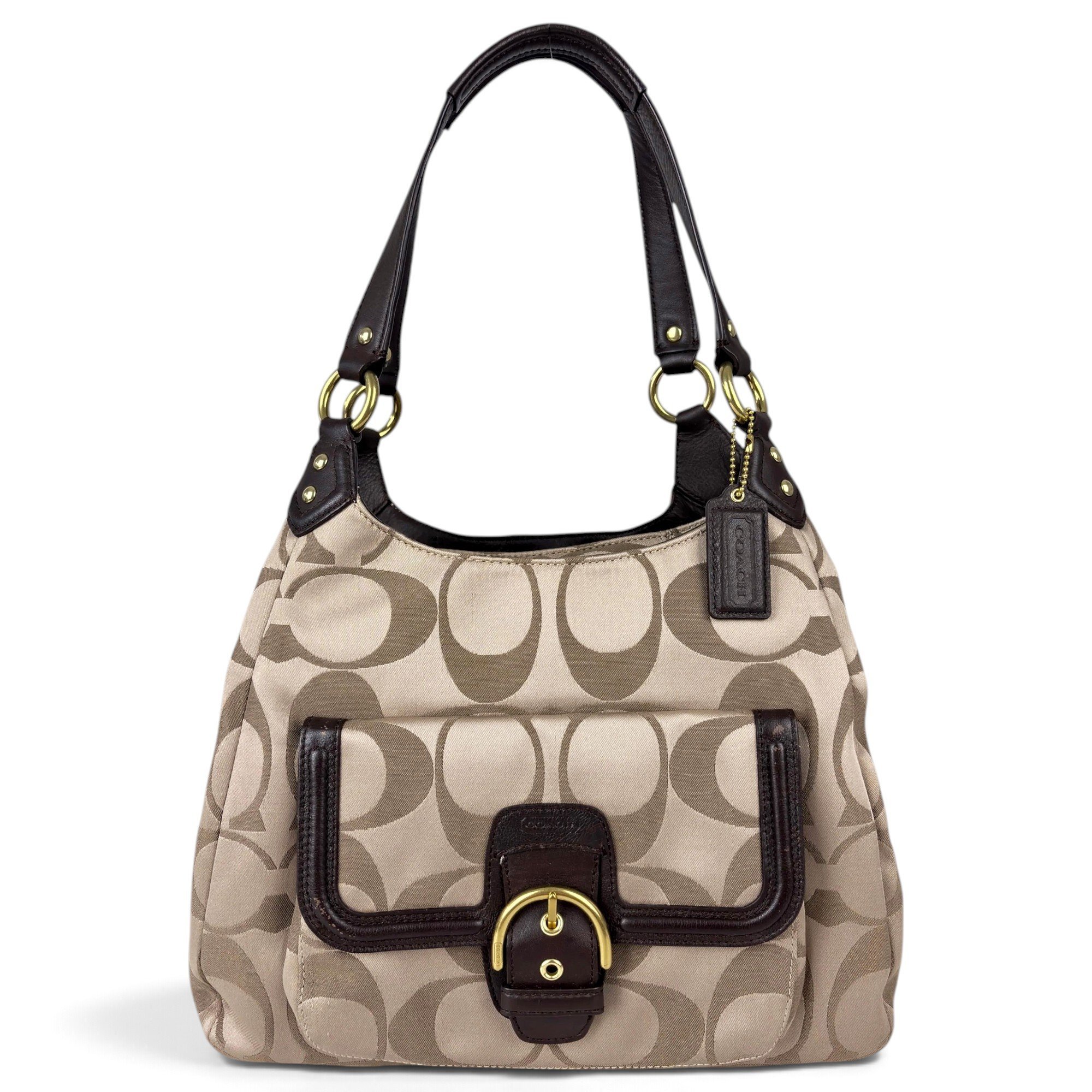 Signature Sufflette cloth handbag