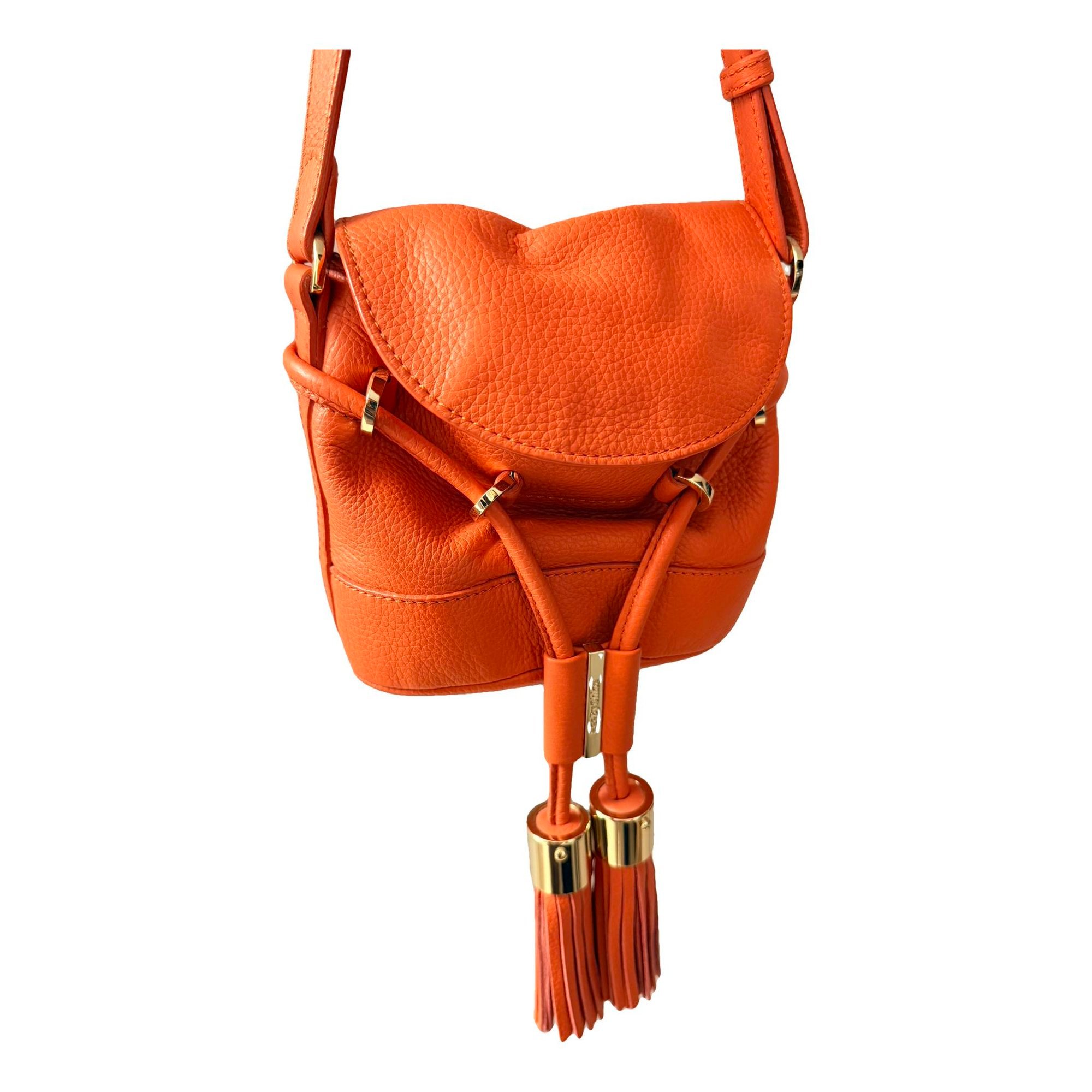 Leather crossbody bag