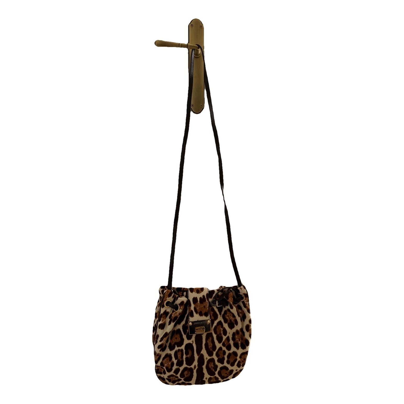 Jimmy Choo Pony-style calfskin crossbody bag